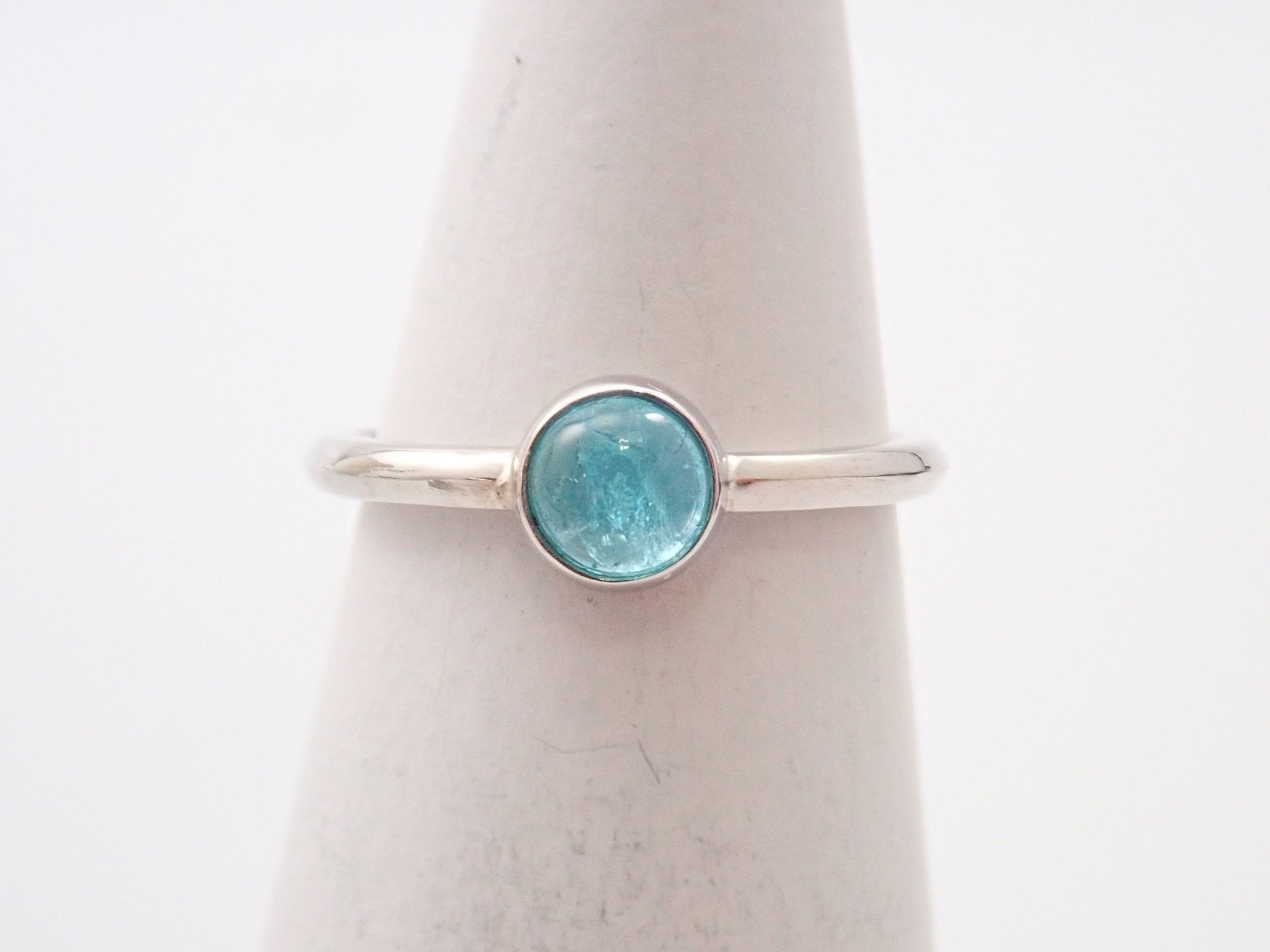 Pt900ブラジル産パライバトルマリン0.289ct ピンキーリング - KARATZ STORE|カラッツSTORE
