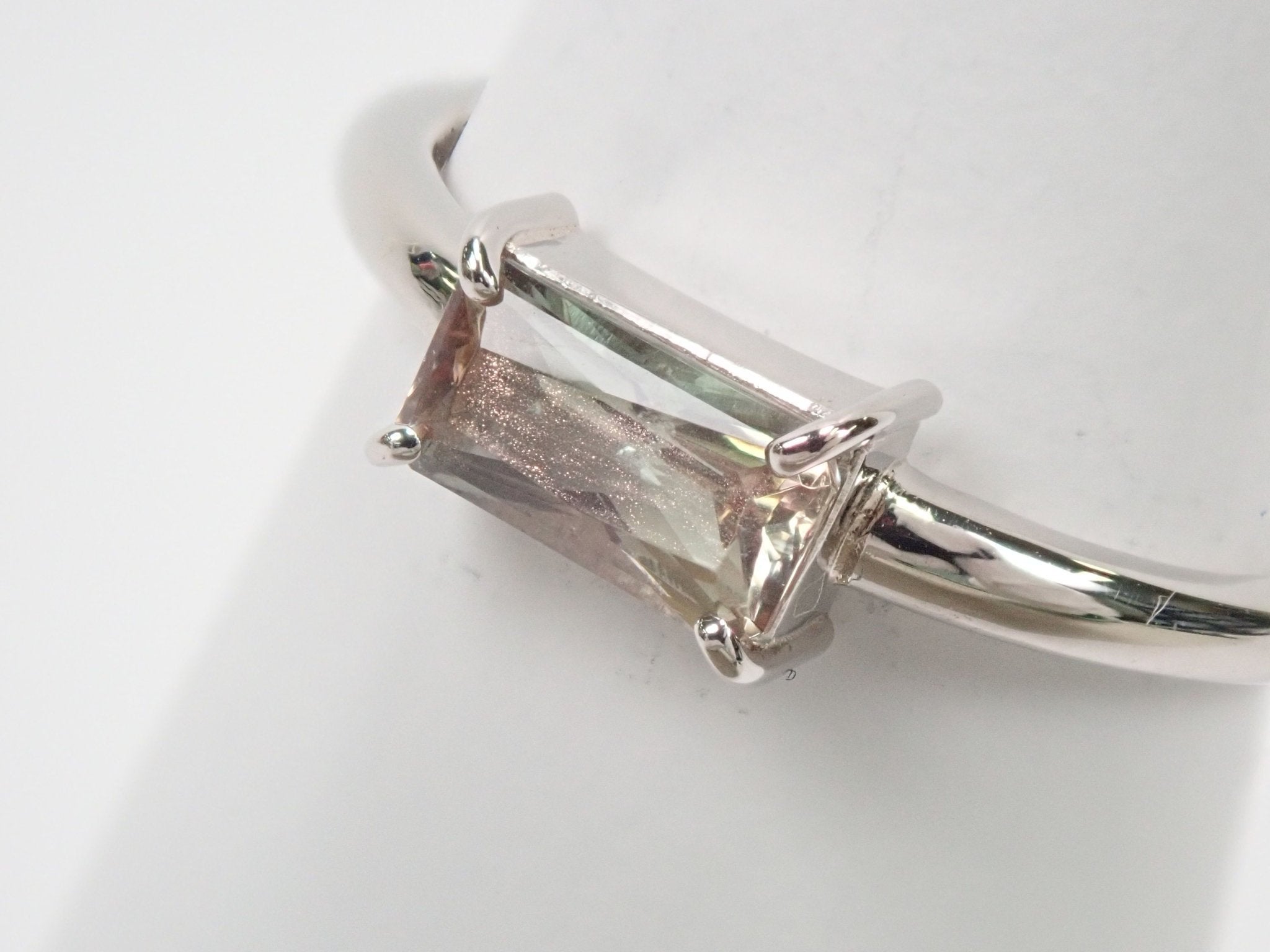 Pt900オレゴンサンストーン0.488ct リング - KARATZ STORE|カラッツSTORE