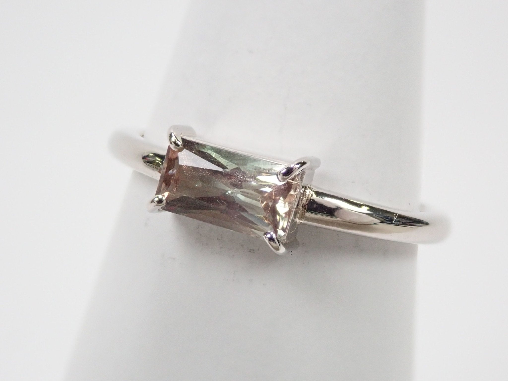 Pt900オレゴンサンストーン0.488ct リング - KARATZ STORE|カラッツSTORE
