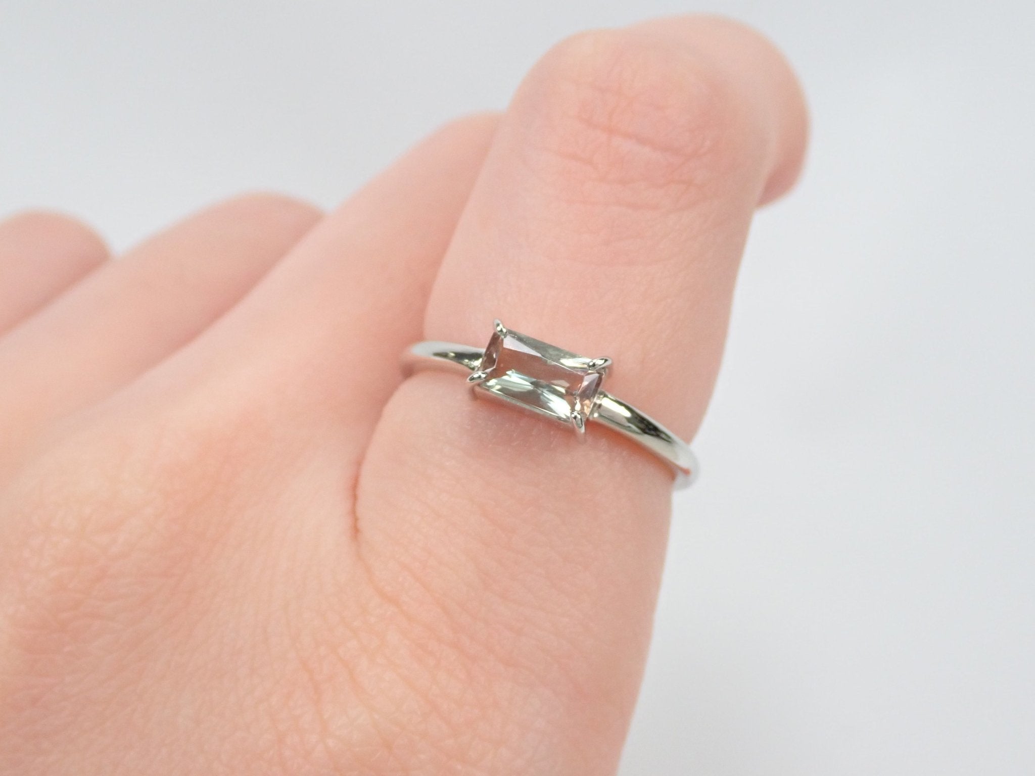 Pt900オレゴンサンストーン0.488ct リング - KARATZ STORE|カラッツSTORE