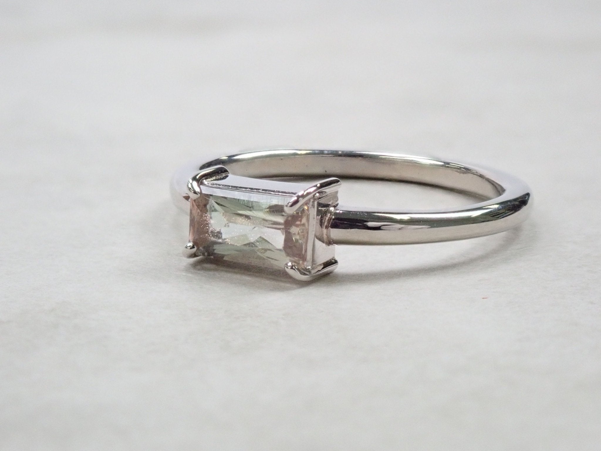 Pt900オレゴンサンストーン0.488ct リング - KARATZ STORE|カラッツSTORE