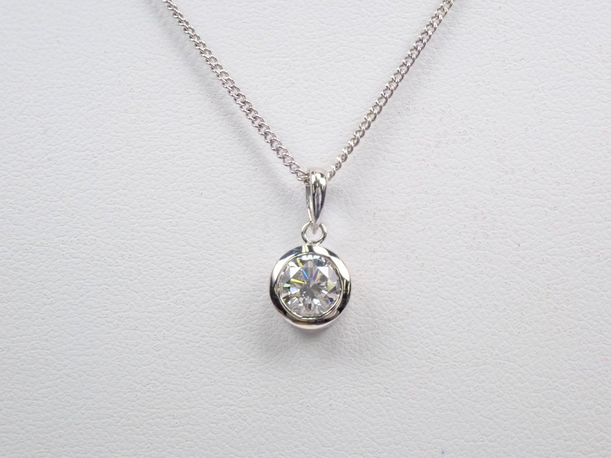 【カラフリ】Pt900一粒ダイヤモンド1.08ct ペンダントトップ(ネックレストップ) - カラッツSTORE