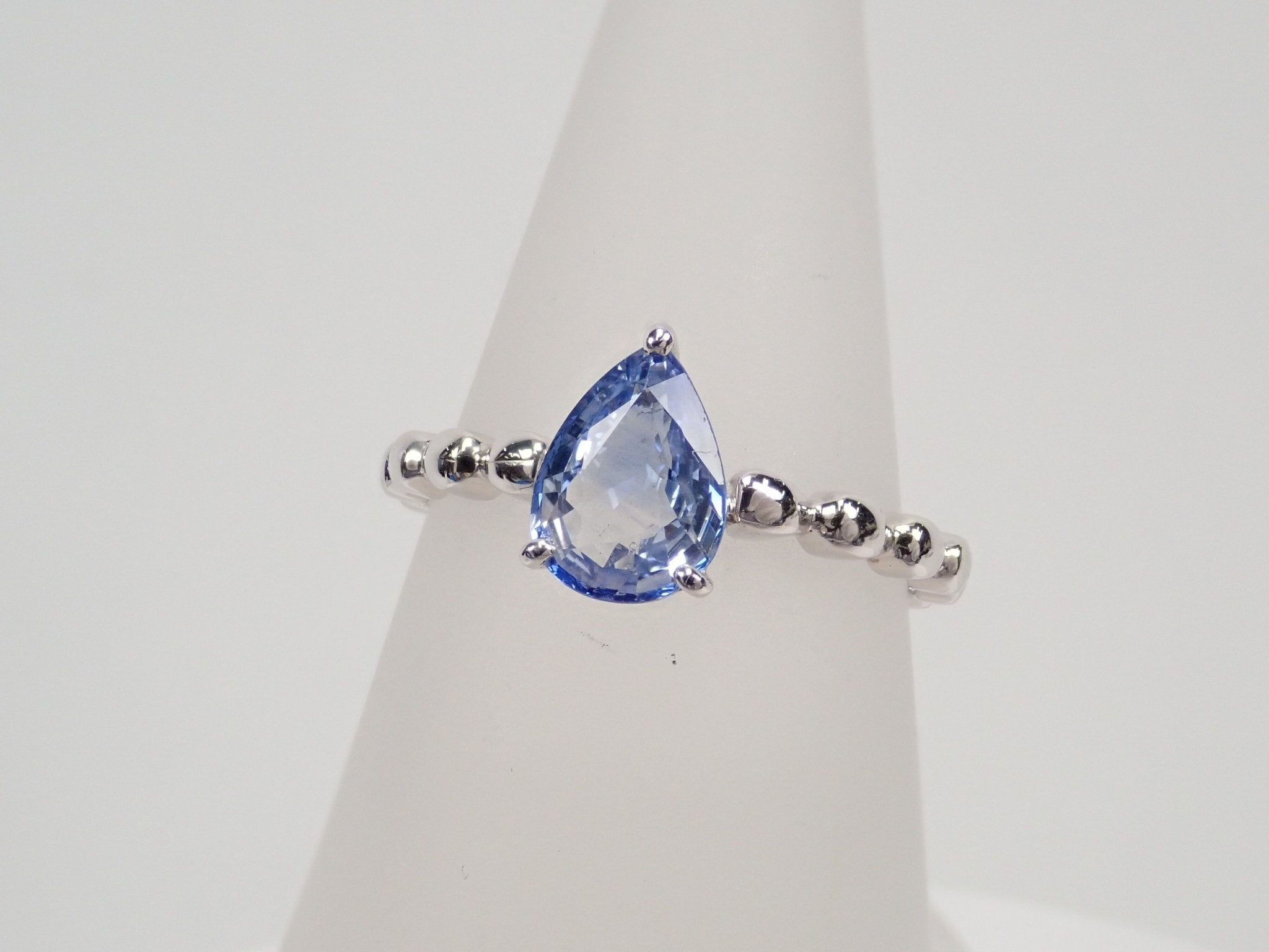 Pt900サファイア1.112ct リング - KARATZ STORE|カラッツSTORE