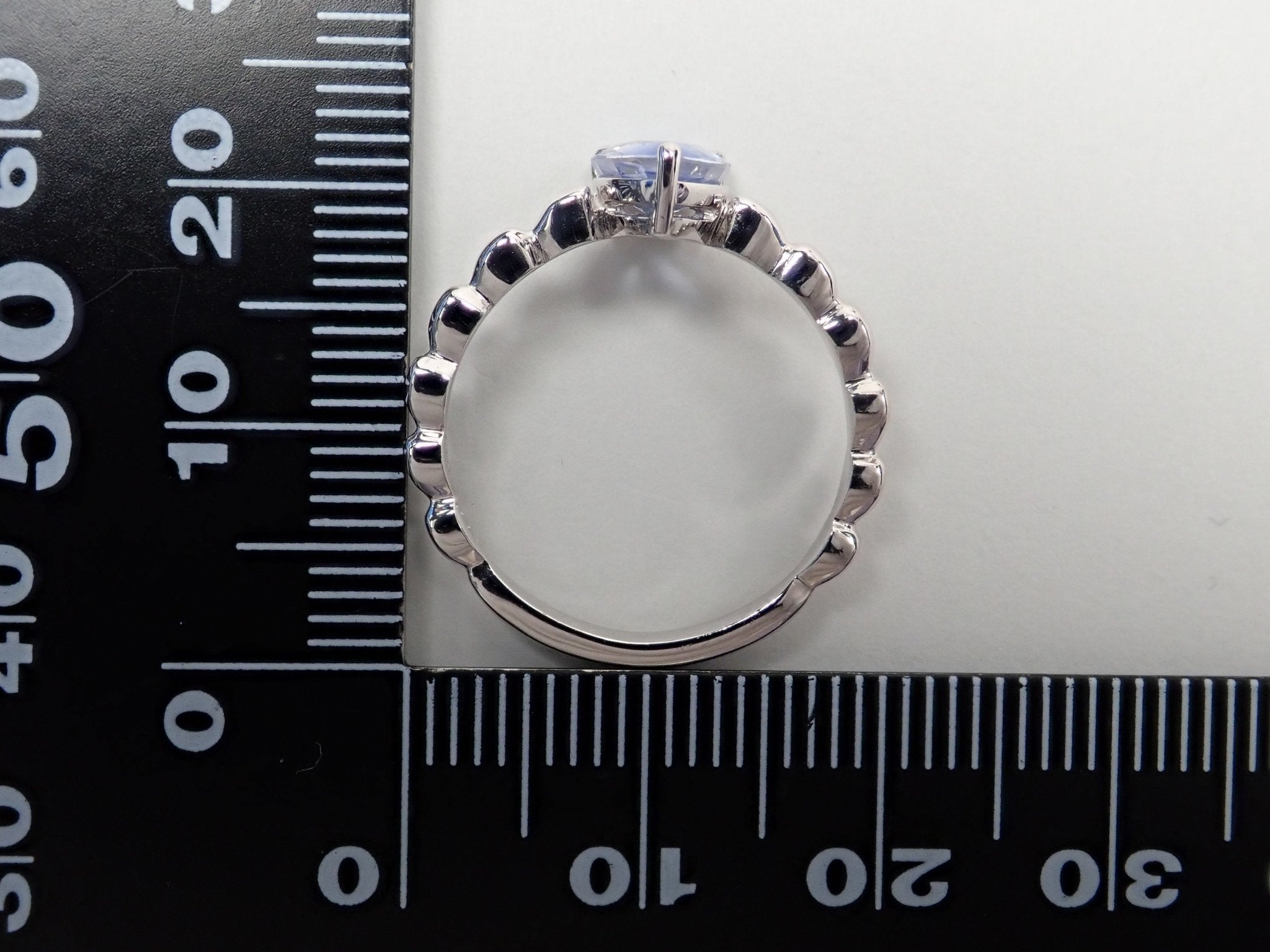 Pt900サファイア1.112ct リング - KARATZ STORE|カラッツSTORE