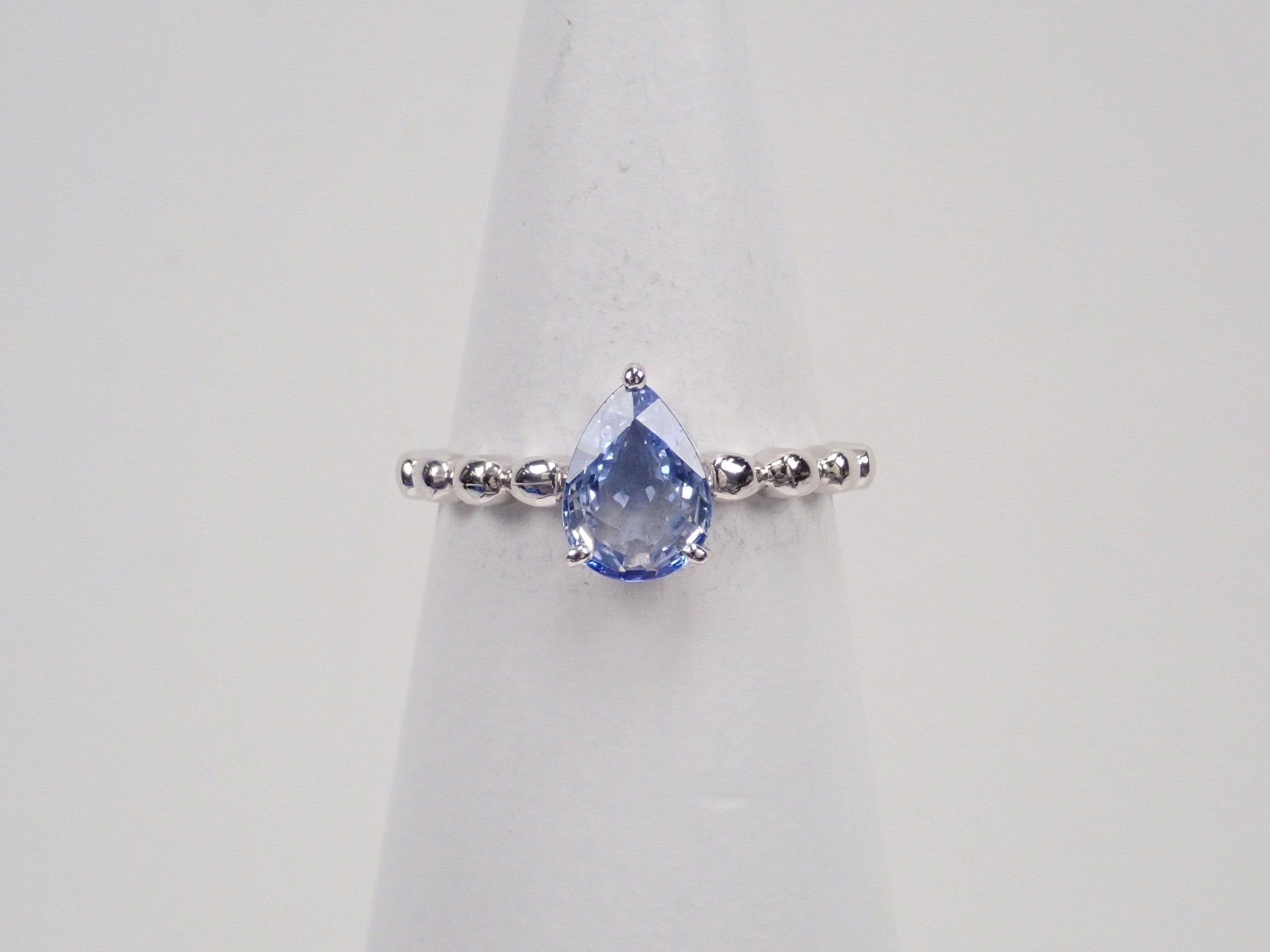 Pt900サファイア1.112ct リング - KARATZ STORE|カラッツSTORE
