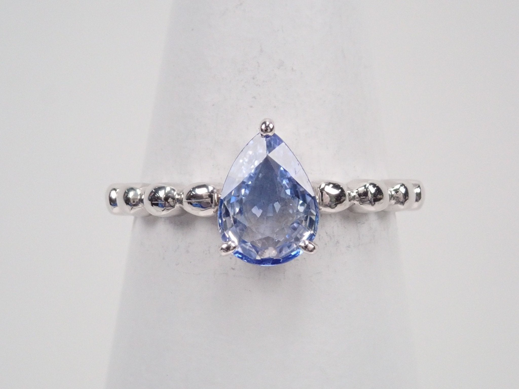 Pt900サファイア1.112ct リング - KARATZ STORE|カラッツSTORE