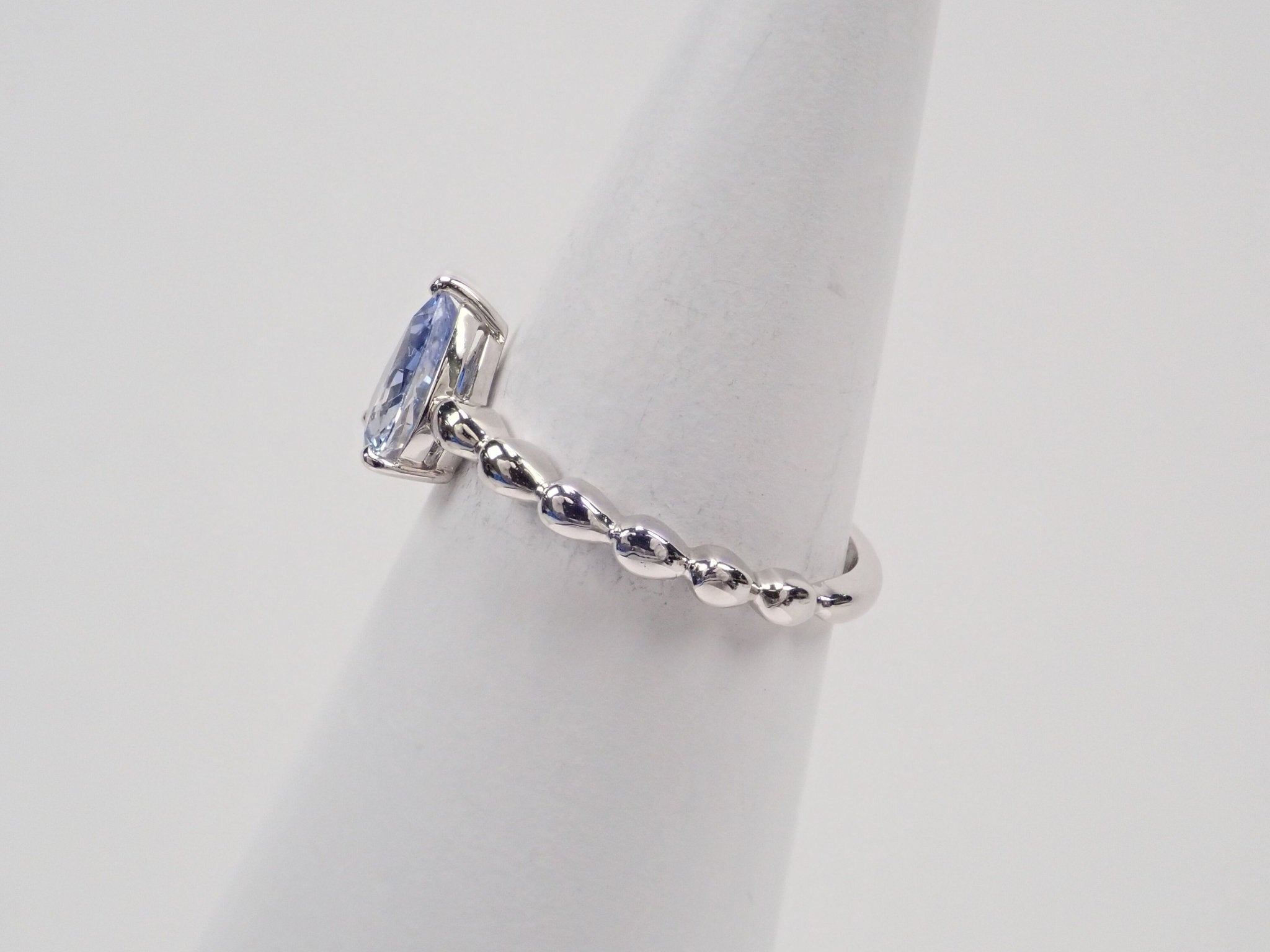 Pt900サファイア1.112ct リング - KARATZ STORE|カラッツSTORE