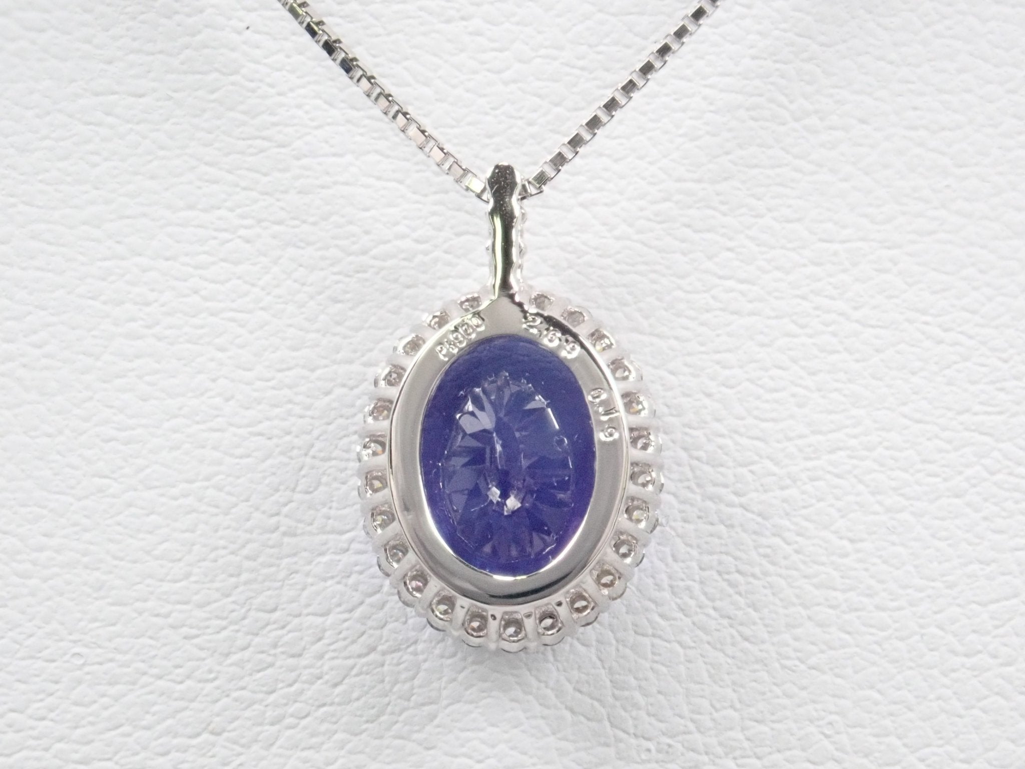 Pt900タンザナイト2.63ct ペンダント(ネックレス) - KARATZ STORE|カラッツSTORE