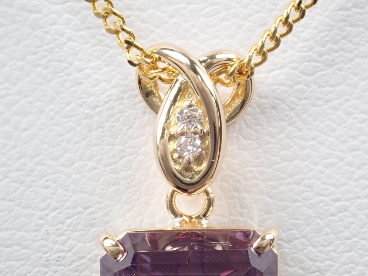 【甲州貴石切子】Pt900アメトリン4.793ct ペンダントトップ(ネックレストップ) - カラッツSTORE
