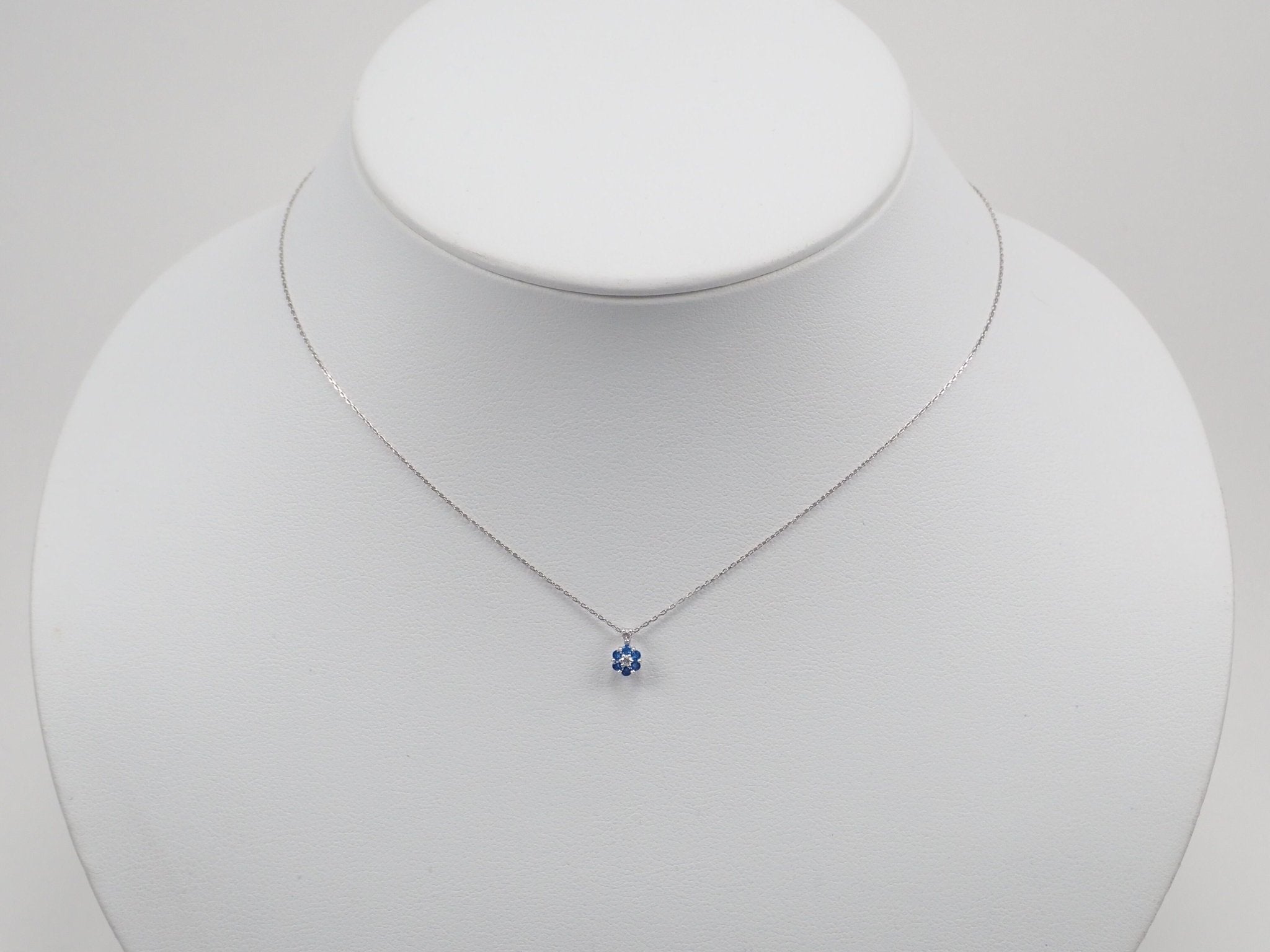 Pt900/Pt850アウイナイト0.06ct ペンダント(ネックレス) - KARATZ STORE|カラッツSTORE