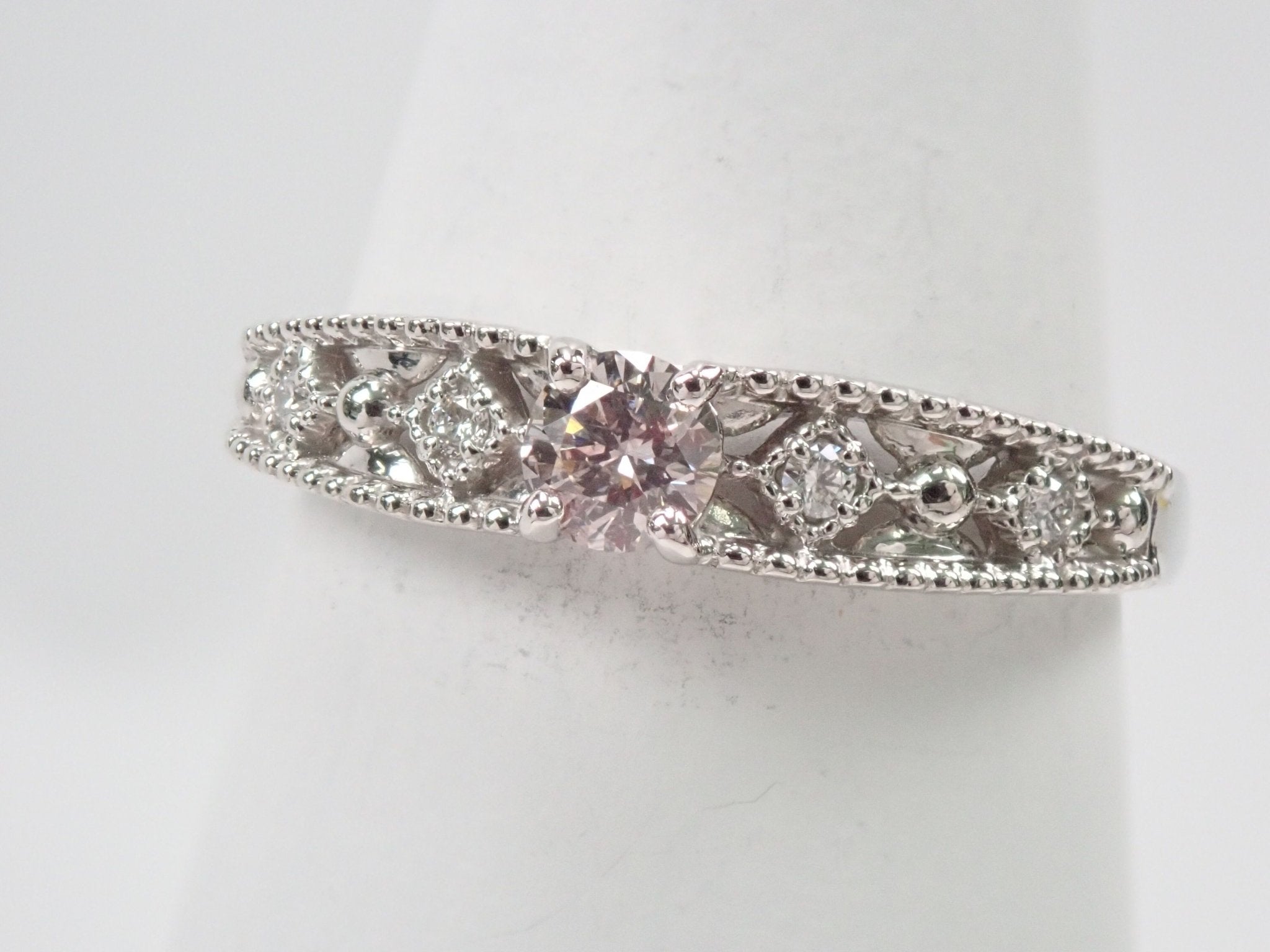 Pt950ダイヤモンド0.170ct リング - KARATZ STORE|カラッツSTORE