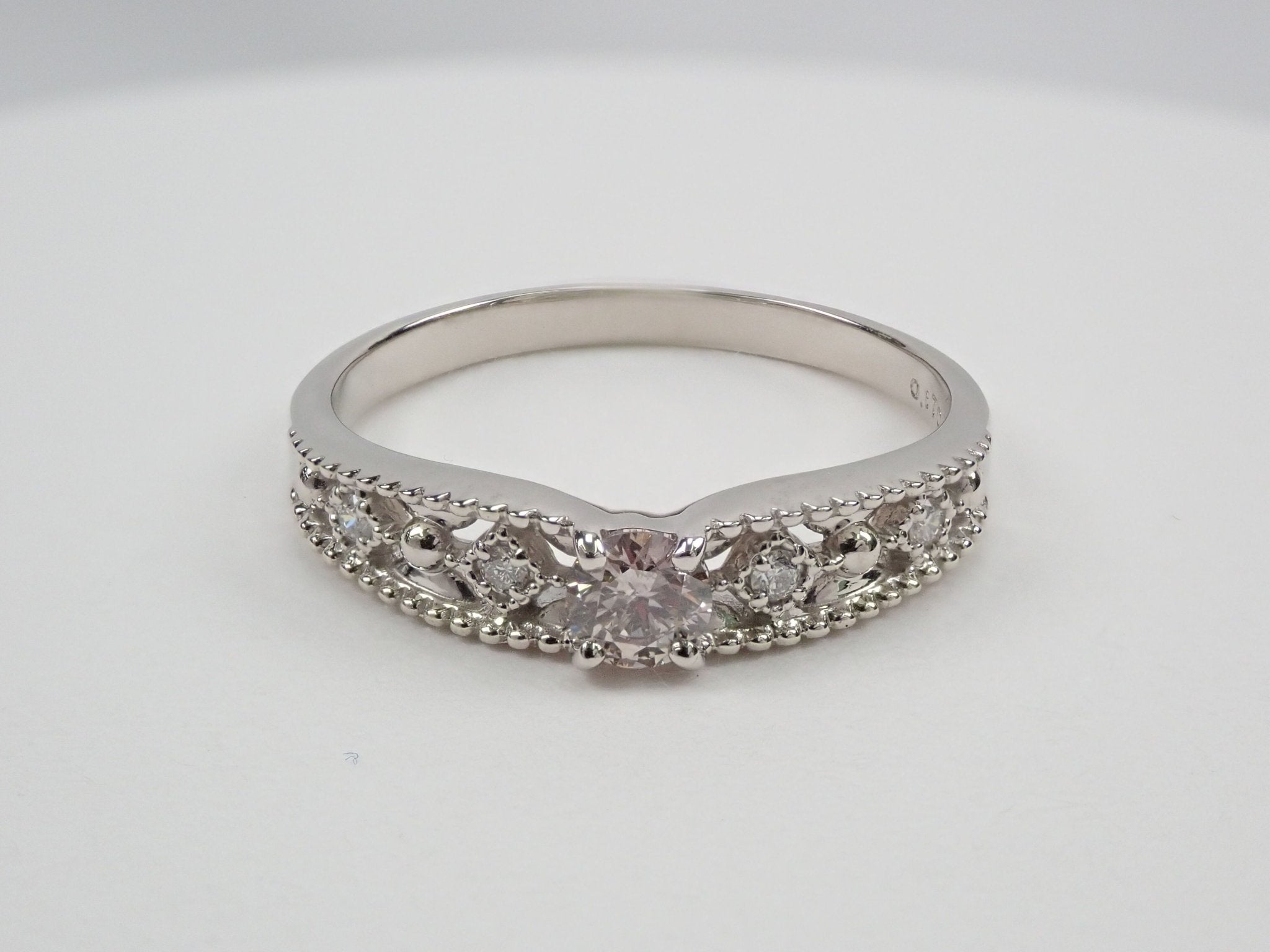 Pt950ダイヤモンド0.170ct リング - KARATZ STORE|カラッツSTORE