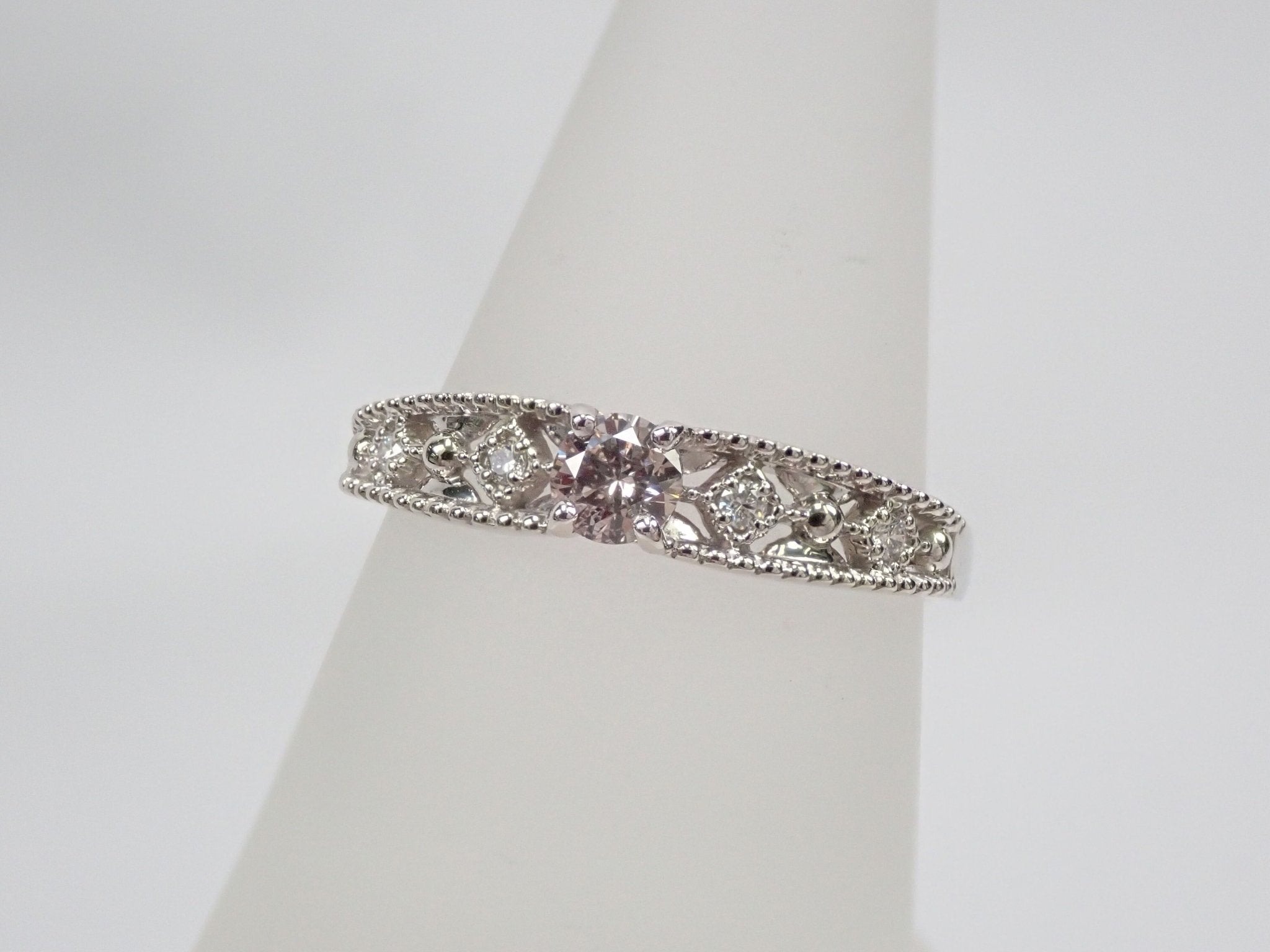 Pt950ダイヤモンド0.170ct リング - KARATZ STORE|カラッツSTORE