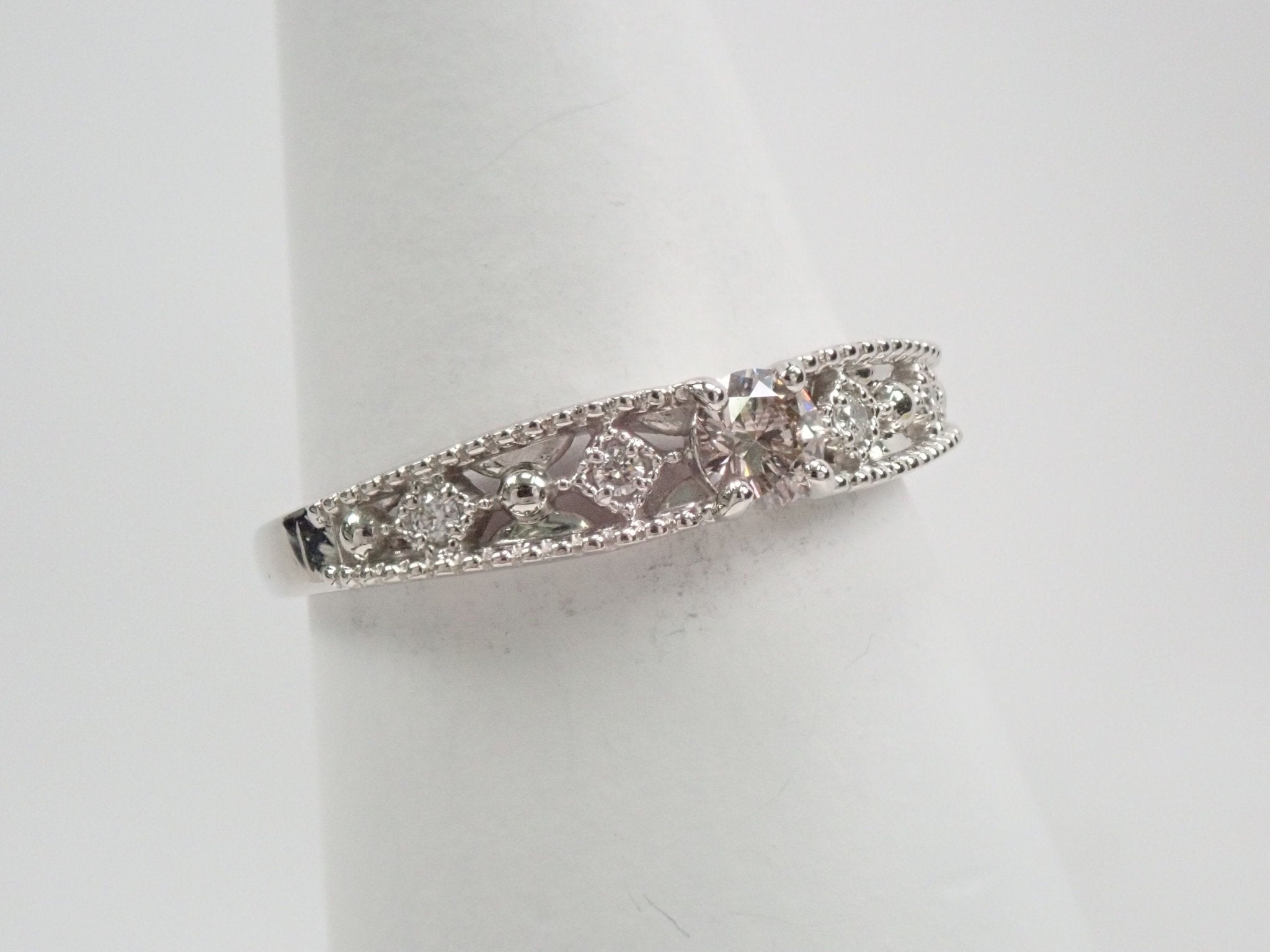 Pt950ダイヤモンド0.170ct リング - KARATZ STORE|カラッツSTORE