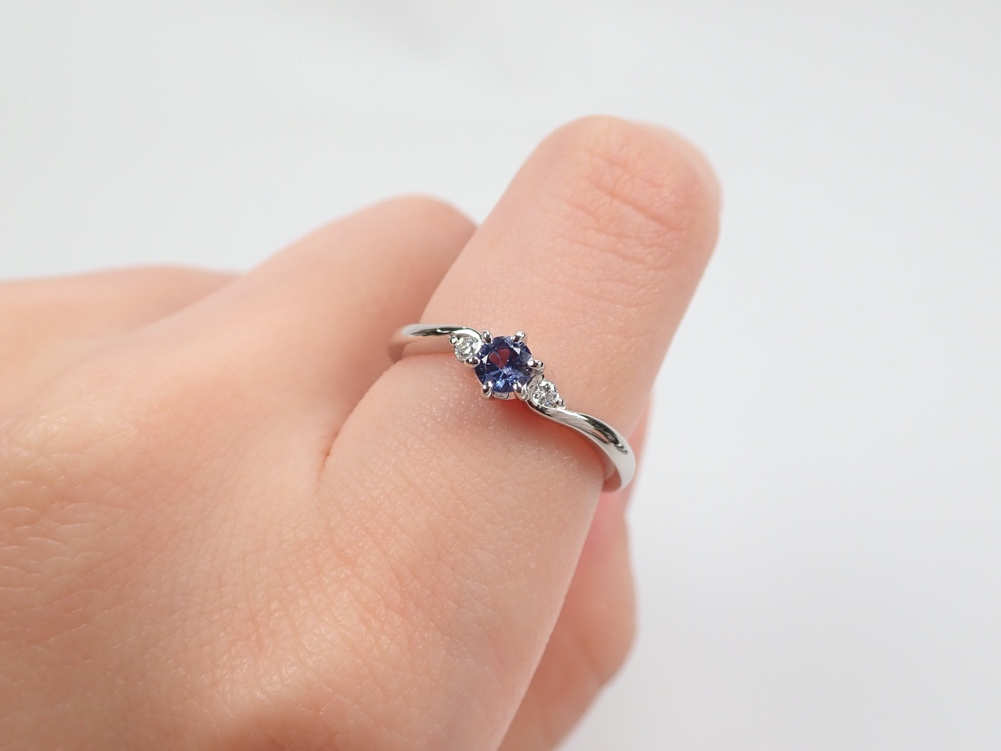 Pt950スピネル0.222ct リング - KARATZ STORE|カラッツSTORE