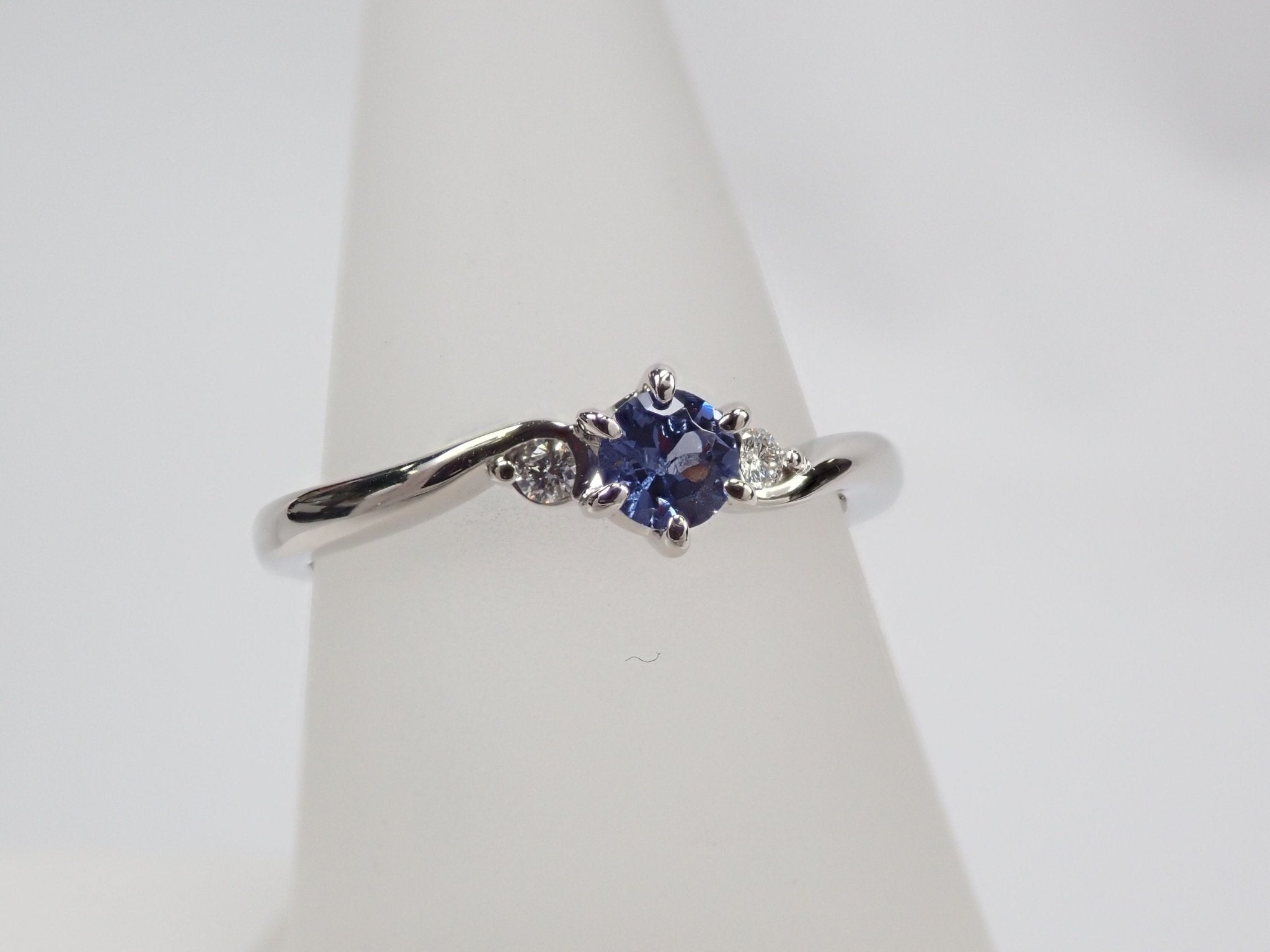Pt950スピネル0.222ct リング - KARATZ STORE|カラッツSTORE