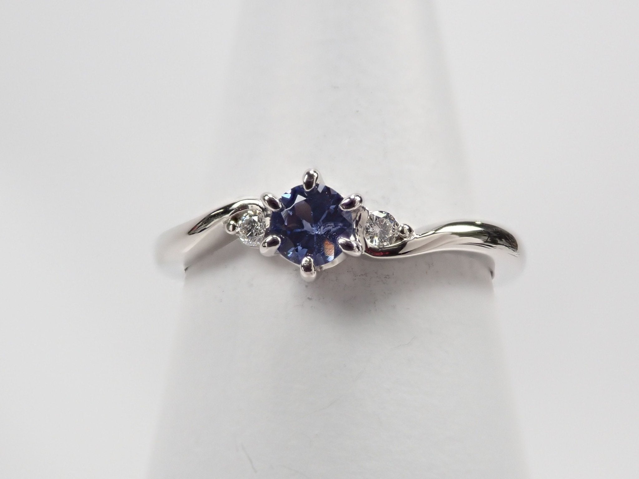 Pt950スピネル0.222ct リング - KARATZ STORE|カラッツSTORE