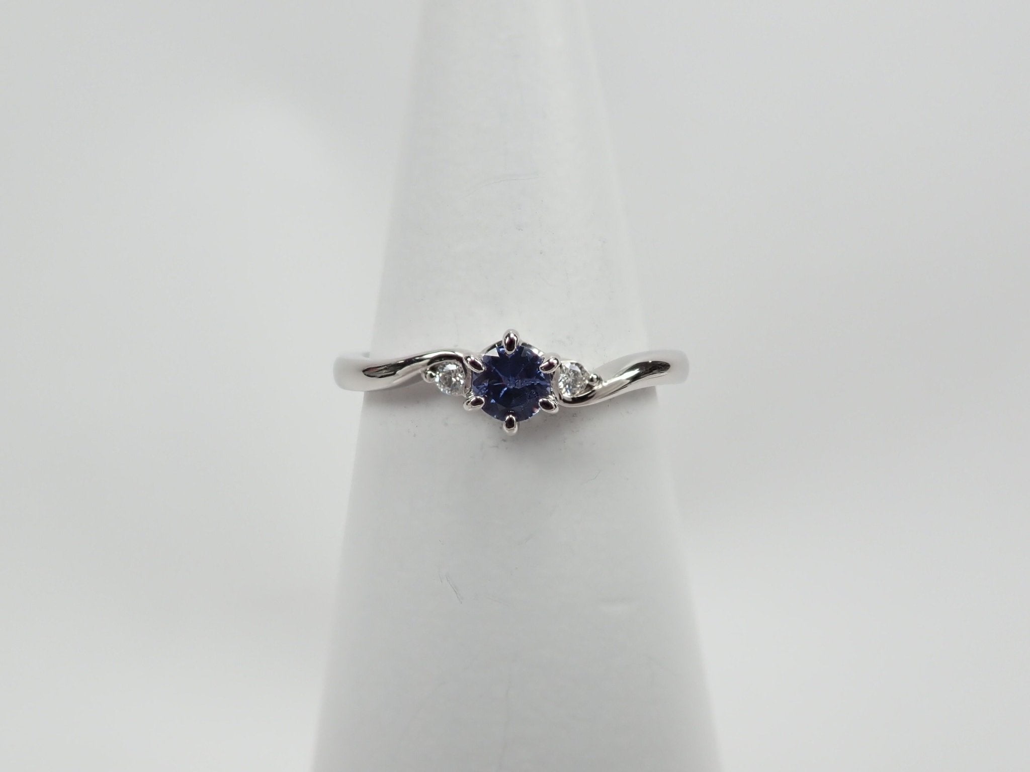 Pt950スピネル0.222ct リング - KARATZ STORE|カラッツSTORE