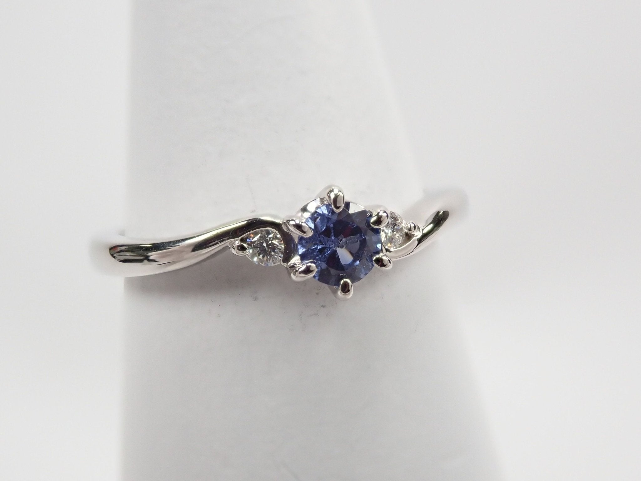 Pt950スピネル0.222ct リング - KARATZ STORE|カラッツSTORE
