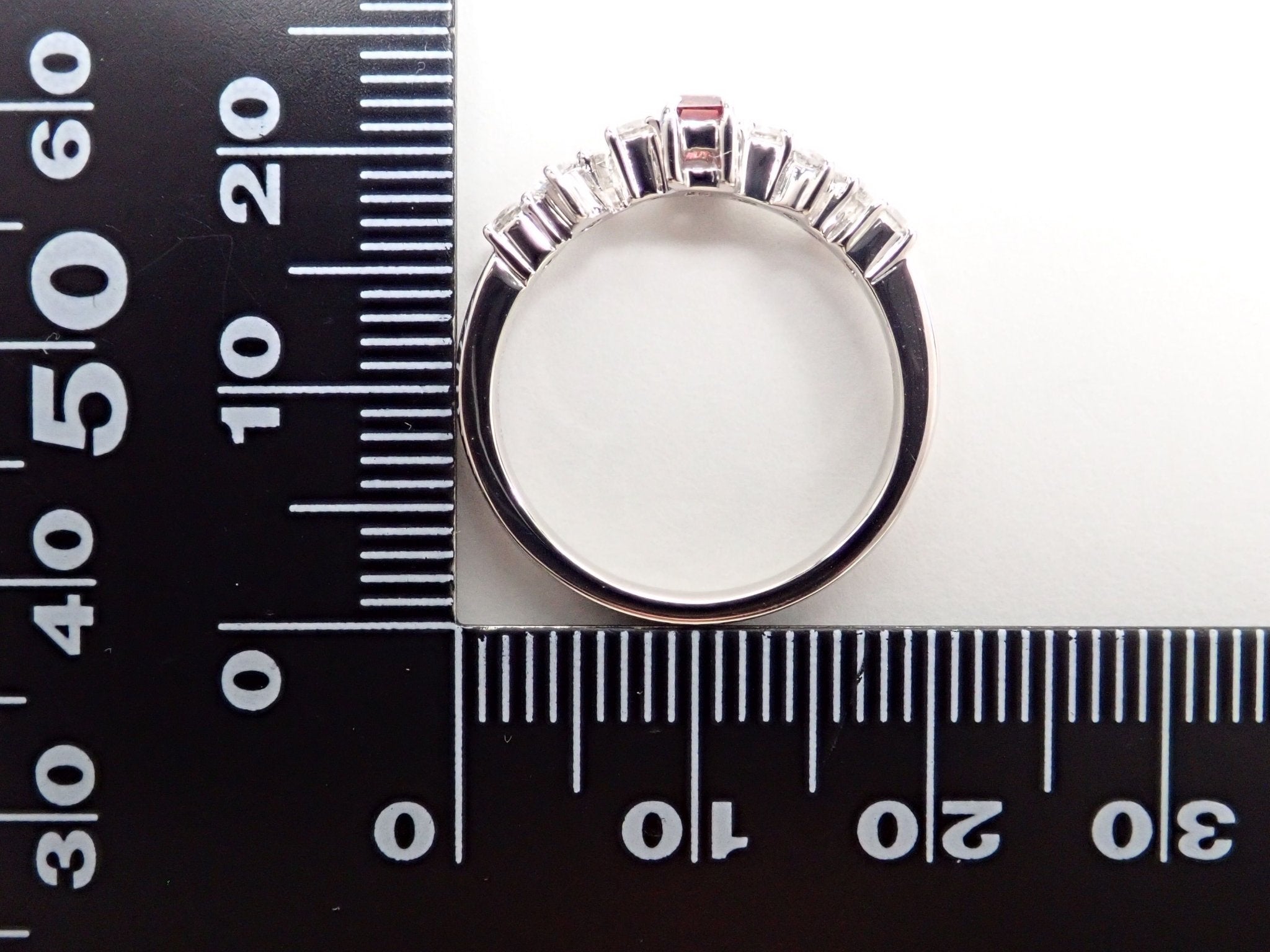Pt950バイカラーサファイア0.255ct リング - KARATZ STORE|カラッツSTORE