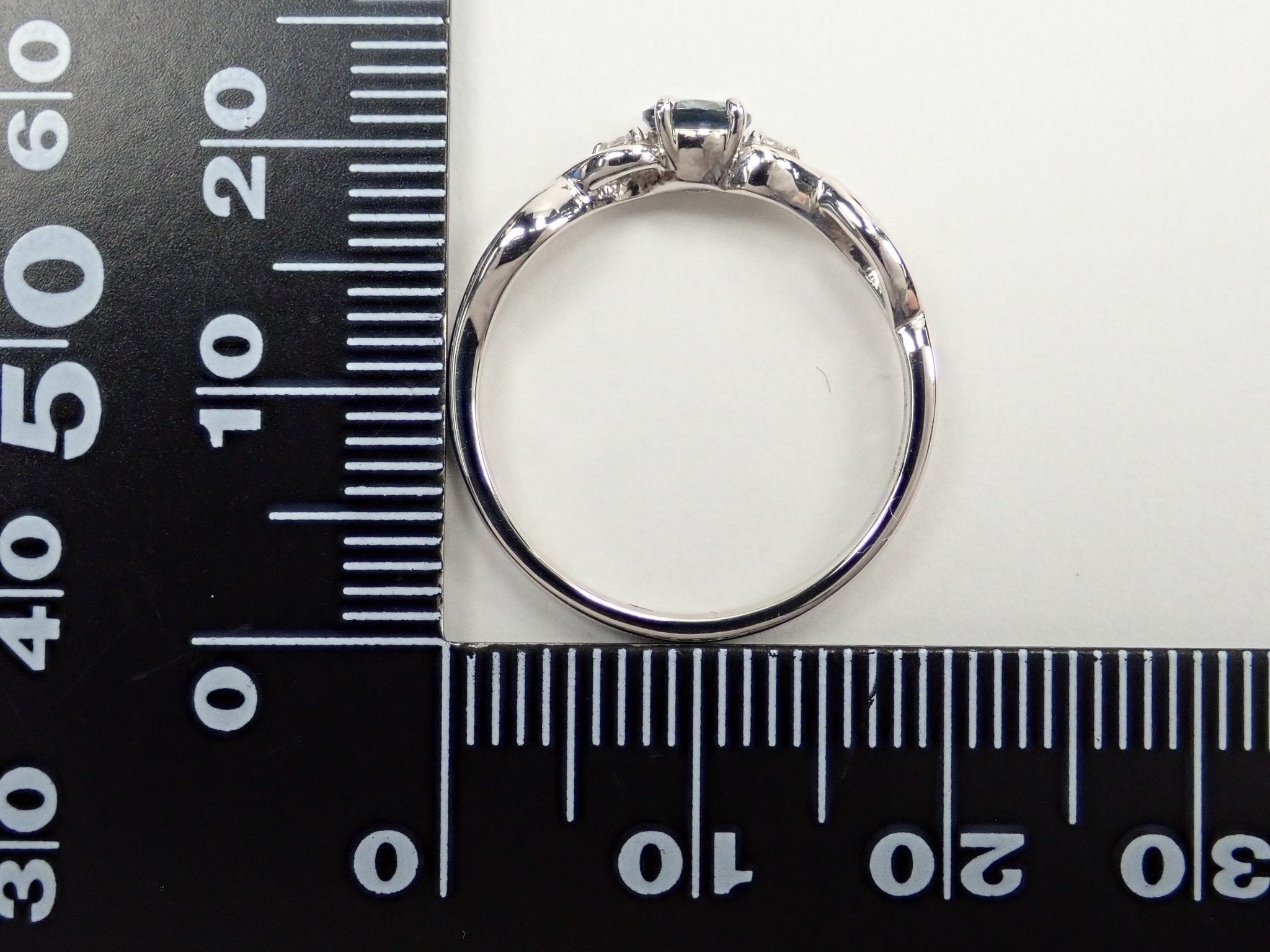 Pt950ブルースピネル0.352ct リング - KARATZ STORE|カラッツSTORE