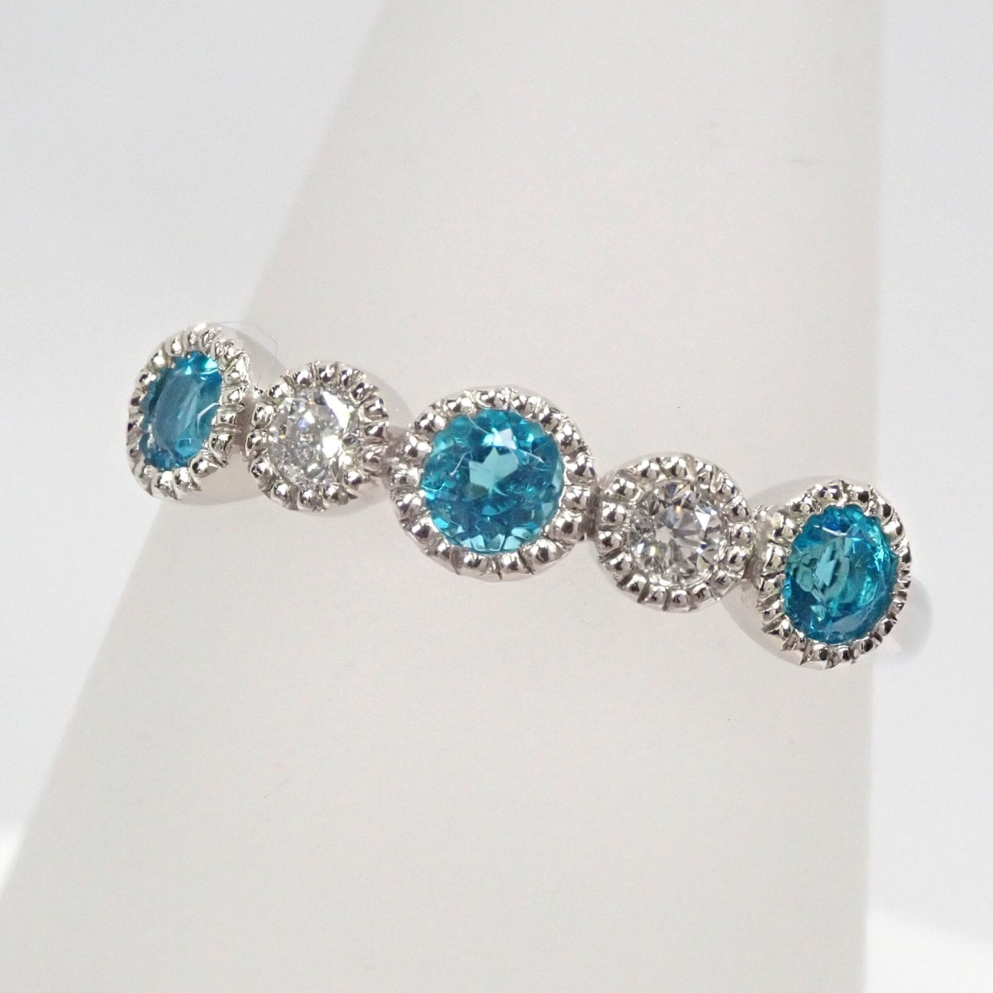 Pt950ブラジル産パライバトルマリン0.353ct リング - KARATZ STORE|カラッツSTORE
