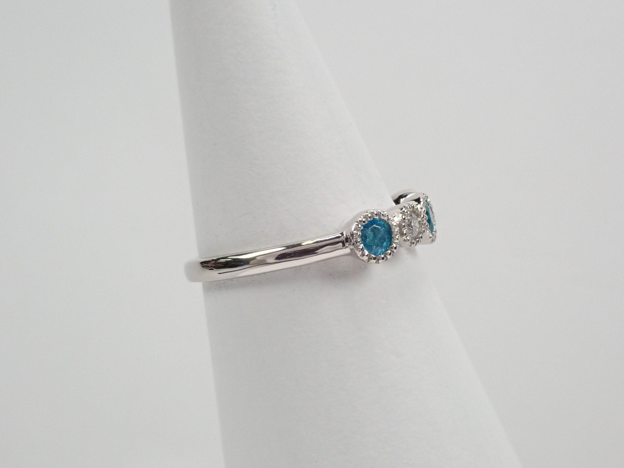 Pt950ブラジル産パライバトルマリン0.353ct リング - KARATZ STORE|カラッツSTORE