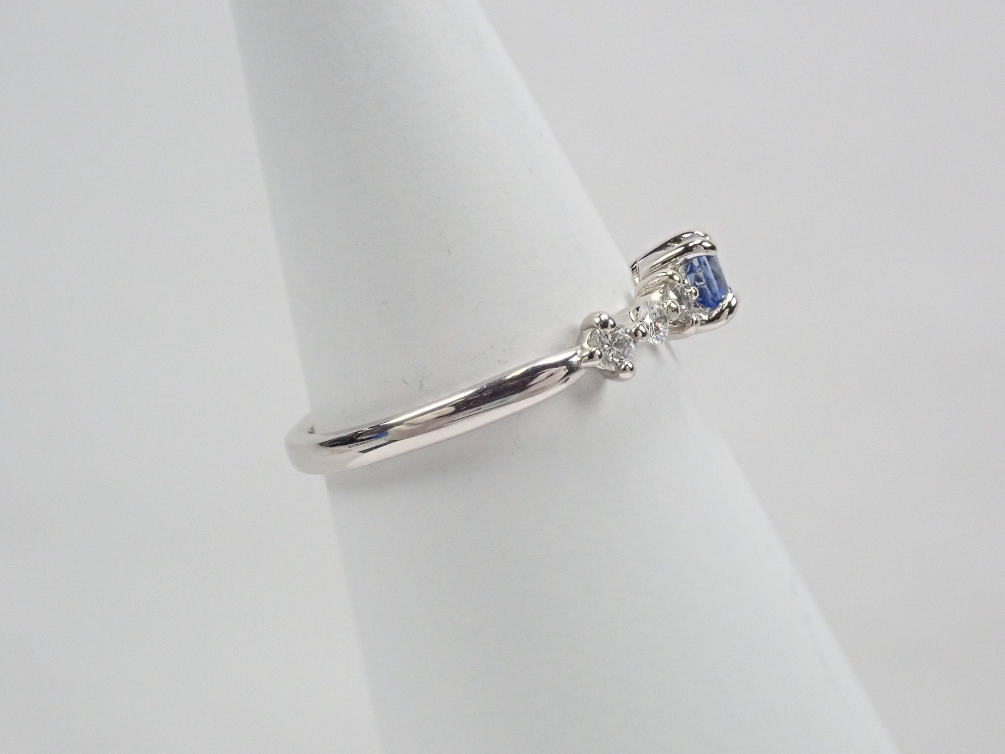 Pt950サファイア0.378ct リング - KARATZ STORE|カラッツSTORE
