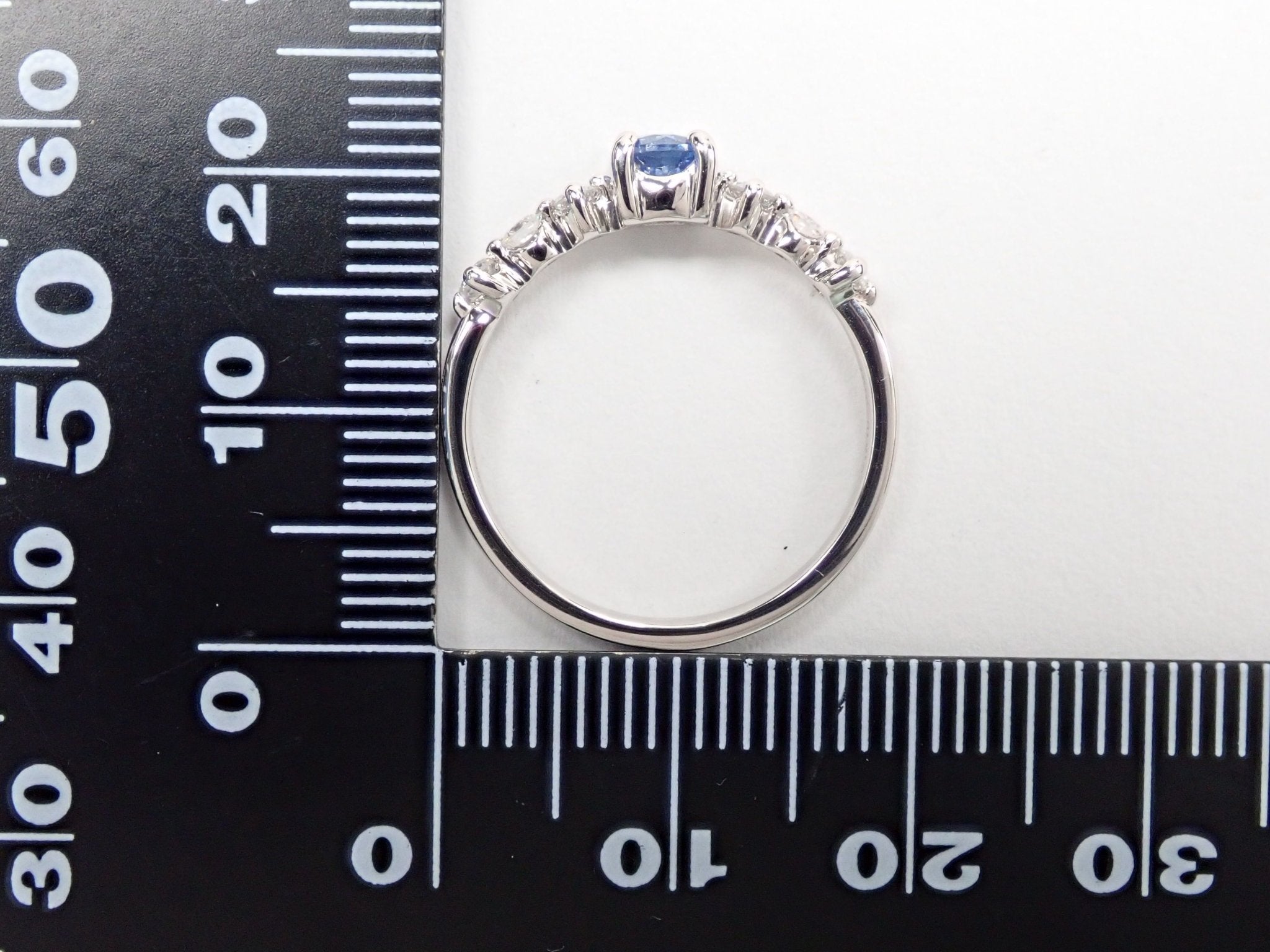 Pt950サファイア0.378ct リング - KARATZ STORE|カラッツSTORE
