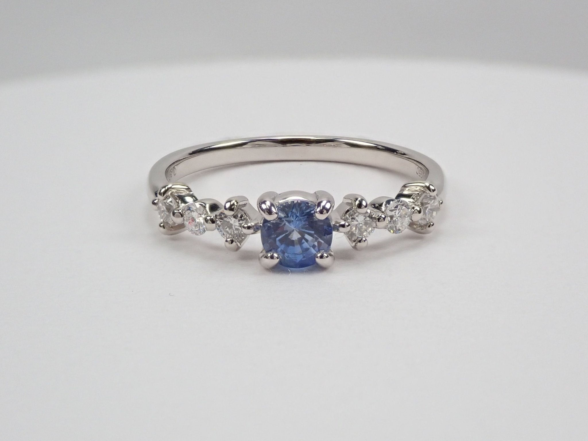 Pt950サファイア0.378ct リング - KARATZ STORE|カラッツSTORE