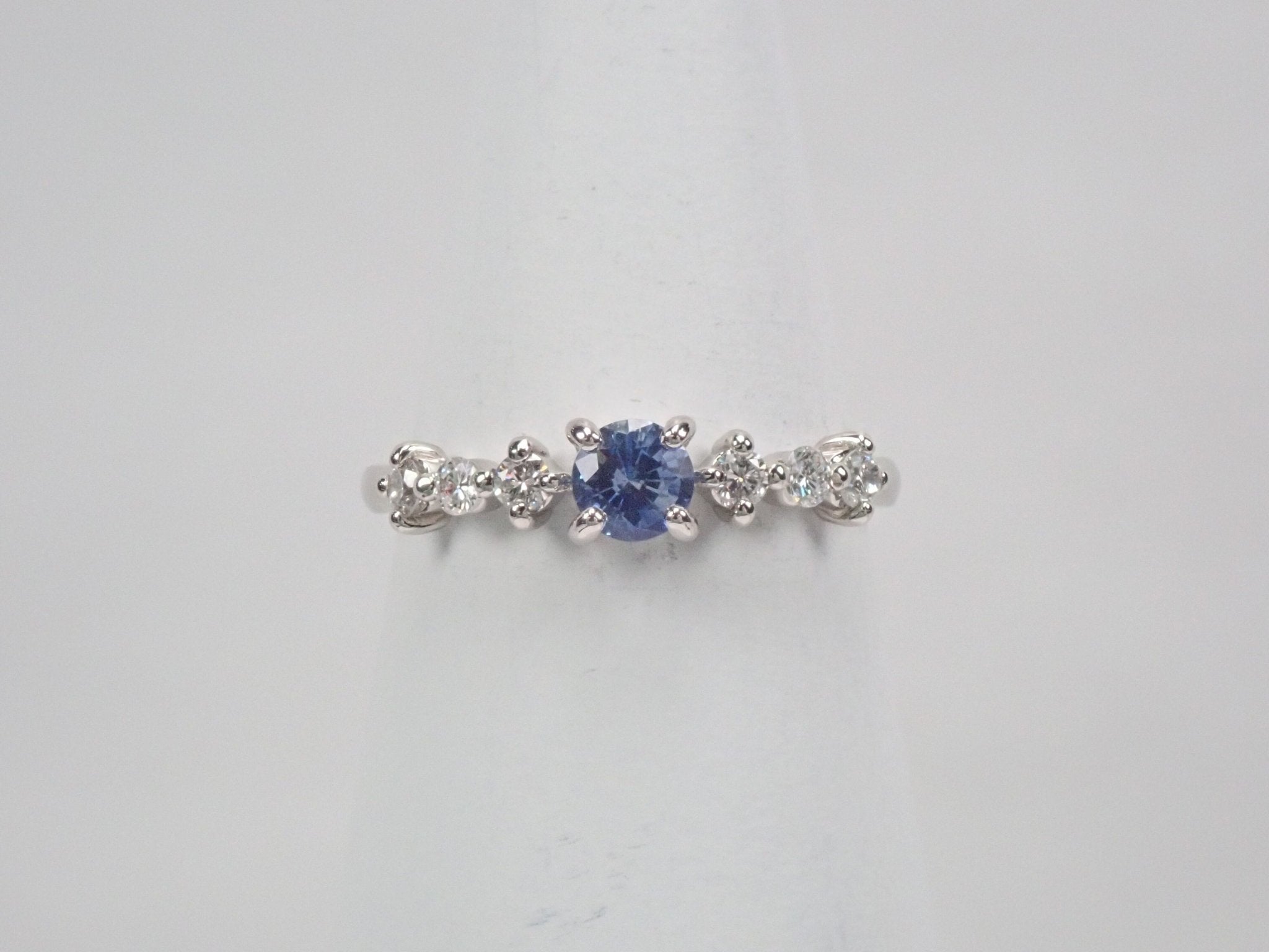 Pt950サファイア0.378ct リング - KARATZ STORE|カラッツSTORE