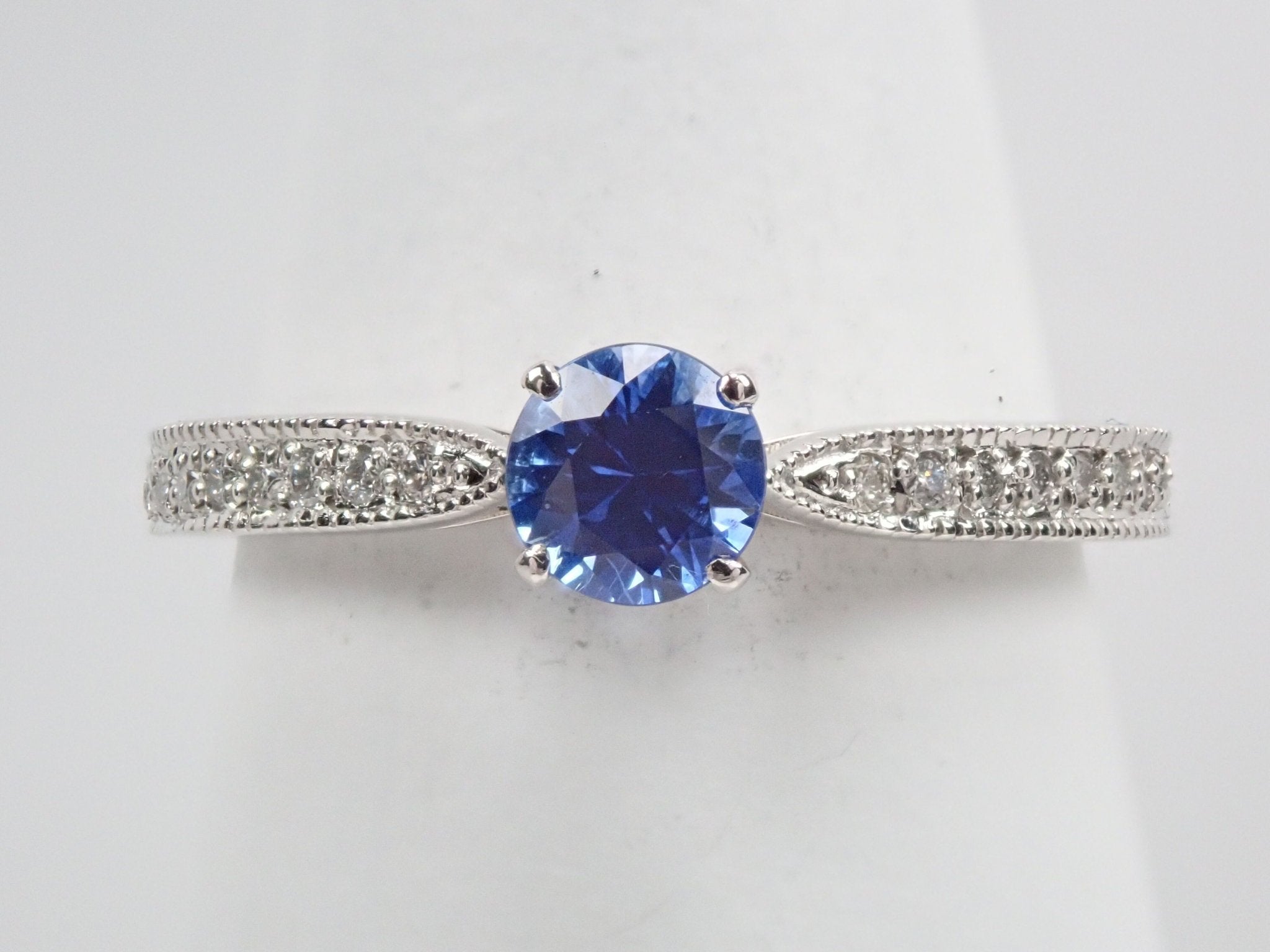Pt950サファイア0.410ct リング - KARATZ STORE|カラッツSTORE