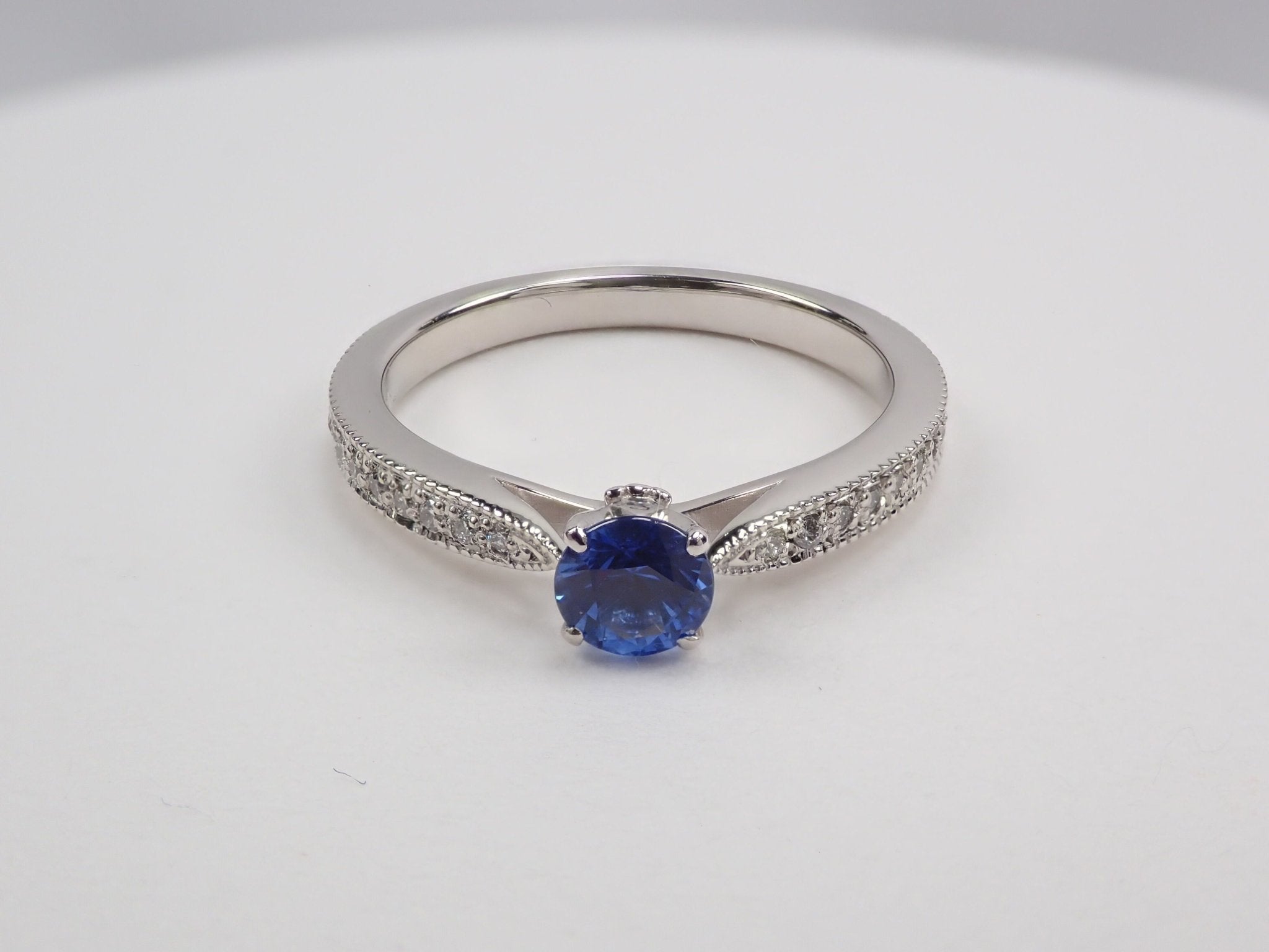 Pt950サファイア0.410ct リング - KARATZ STORE|カラッツSTORE