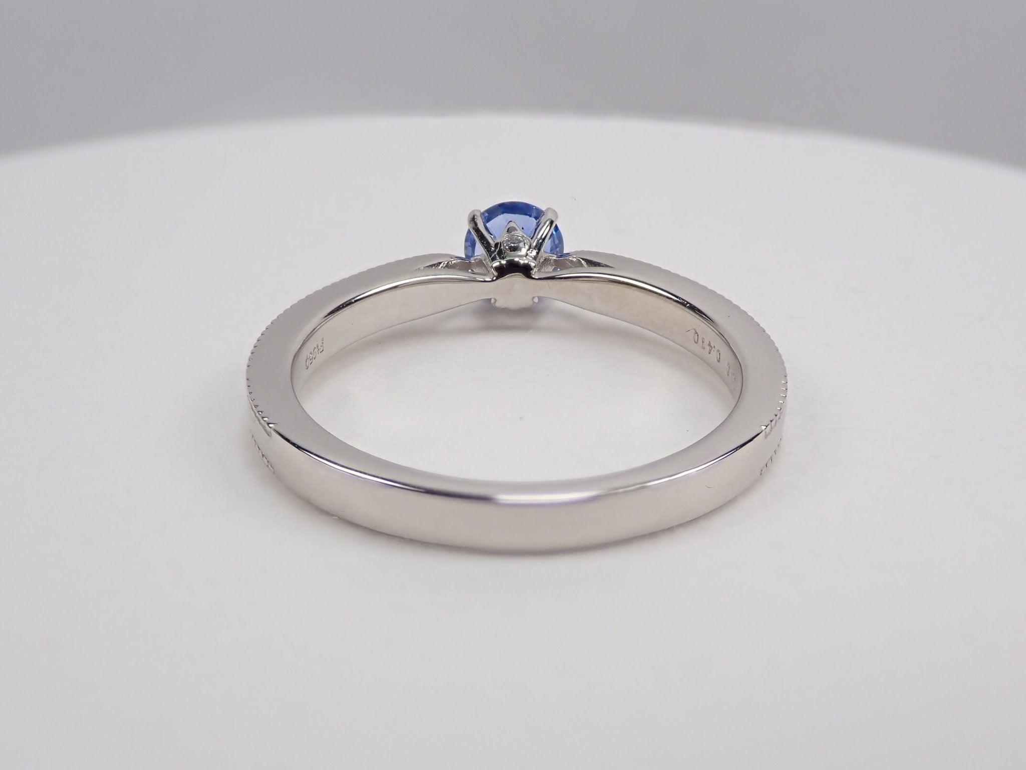 Pt950サファイア0.410ct リング - KARATZ STORE|カラッツSTORE