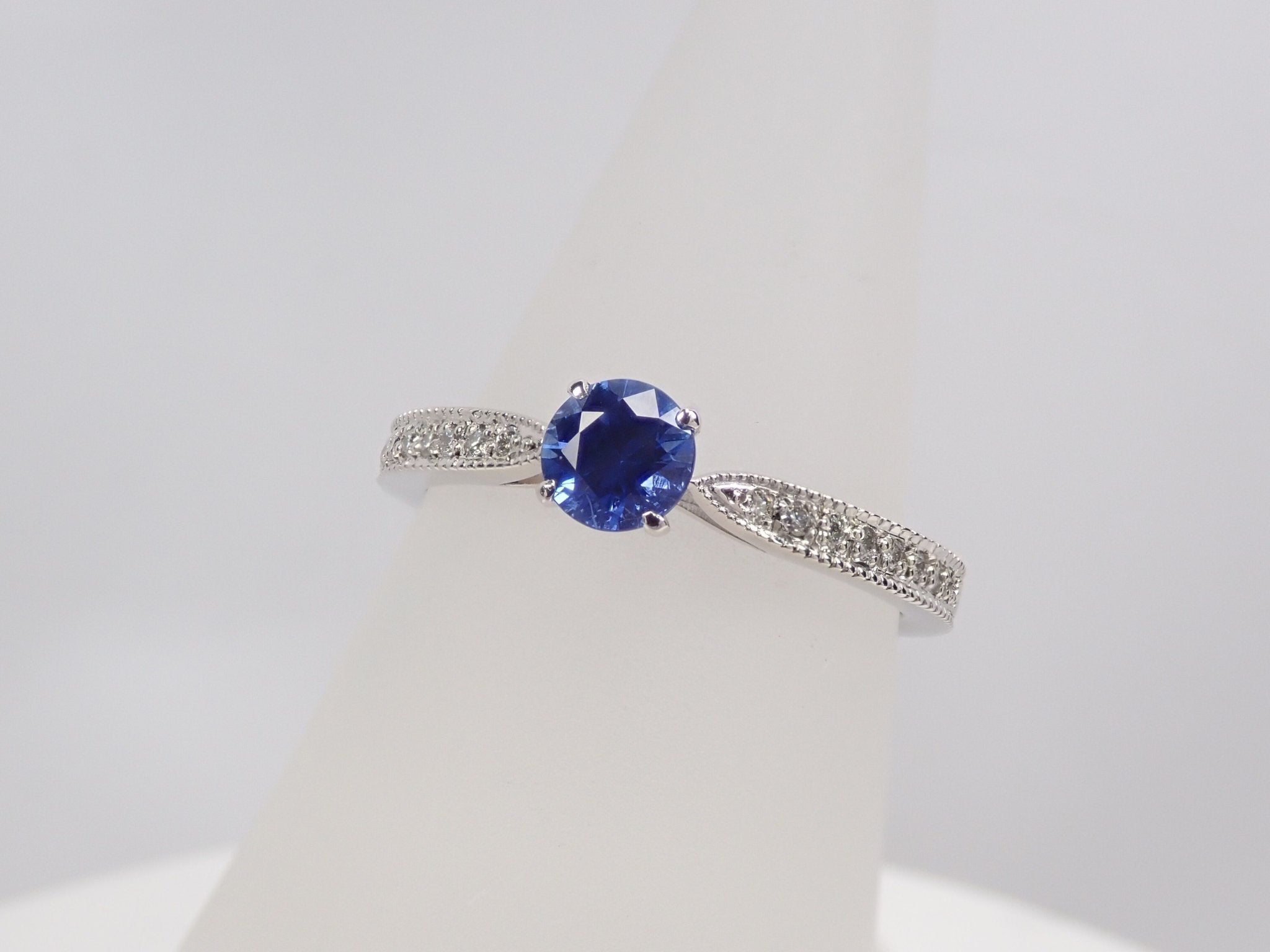 Pt950サファイア0.410ct リング - KARATZ STORE|カラッツSTORE