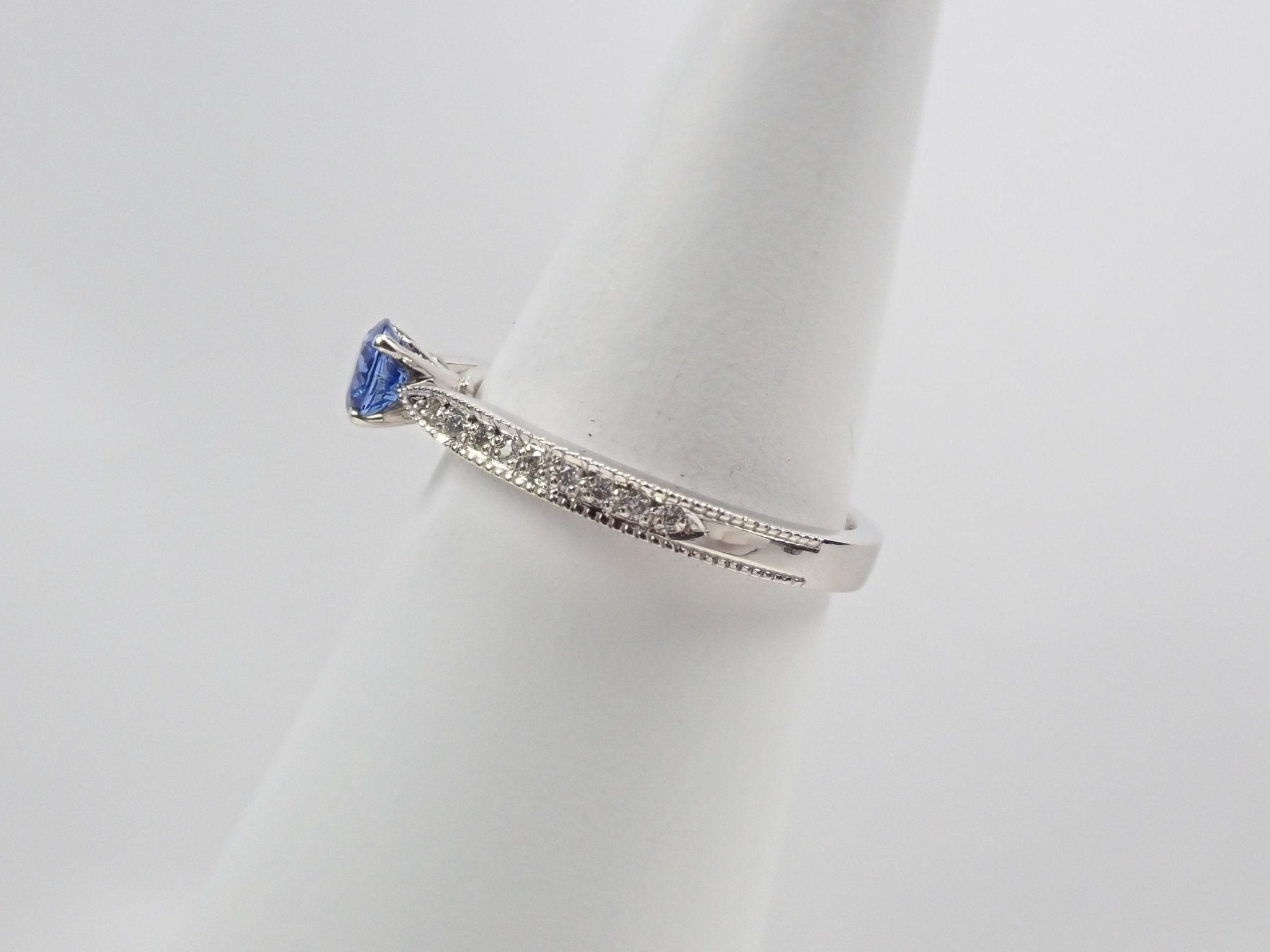 Pt950サファイア0.410ct リング - KARATZ STORE|カラッツSTORE