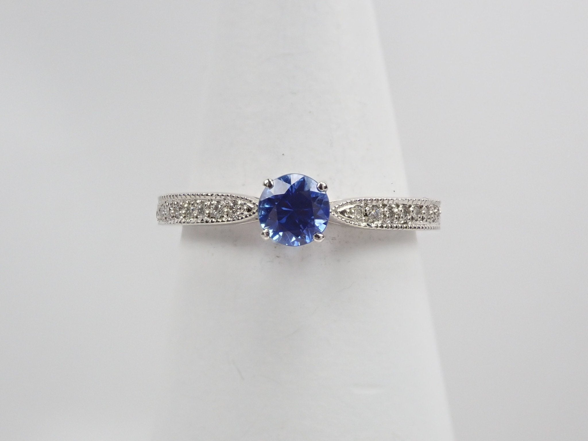 Pt950サファイア0.410ct リング - KARATZ STORE|カラッツSTORE