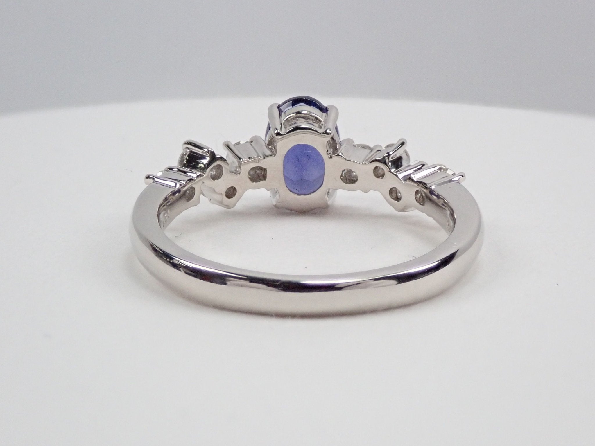 Pt950アイオライトサンストーン0.643ct リング - KARATZ STORE|カラッツSTORE