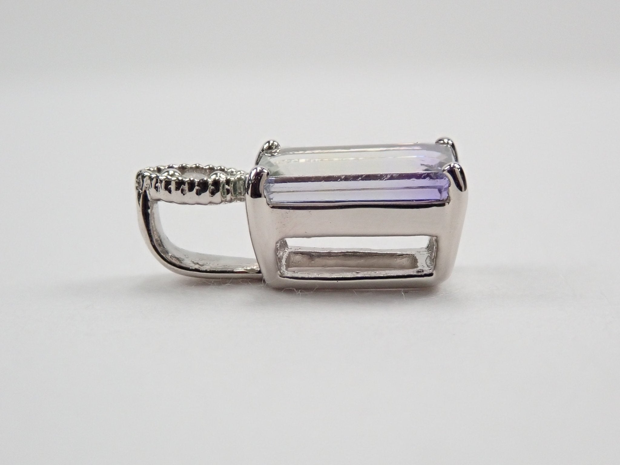 Pt950バイカラータンザナイト0.806ct ペンダントトップ(ネックレストップ) - KARATZ STORE|カラッツSTORE