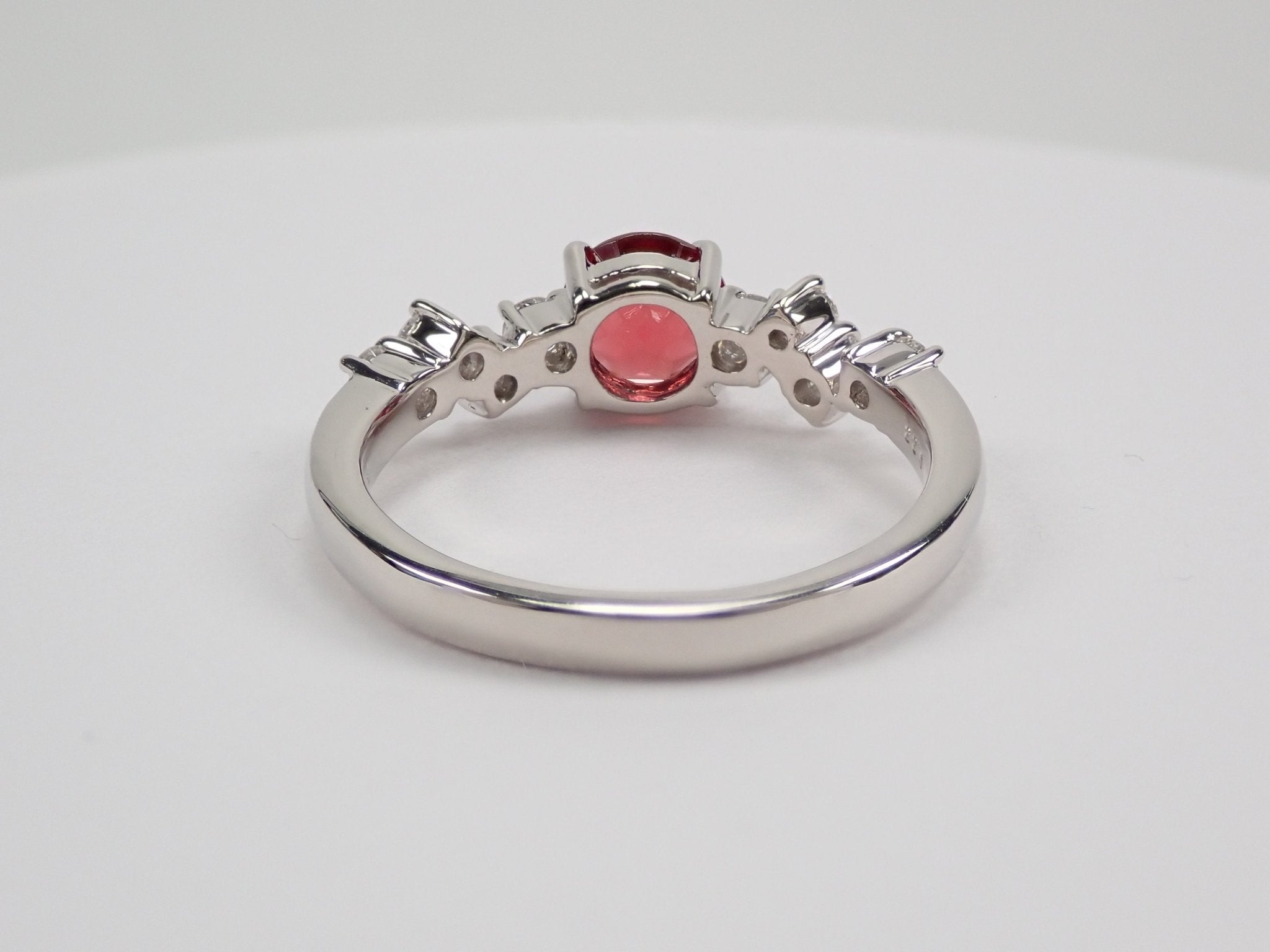Pt950アルマンディンガーネット0.95ct リング(ダンデライオンカット) - KARATZ STORE|カラッツSTORE