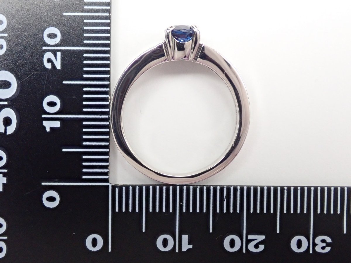 Pt950サファイア1.06ct リング - カラッツSTORE