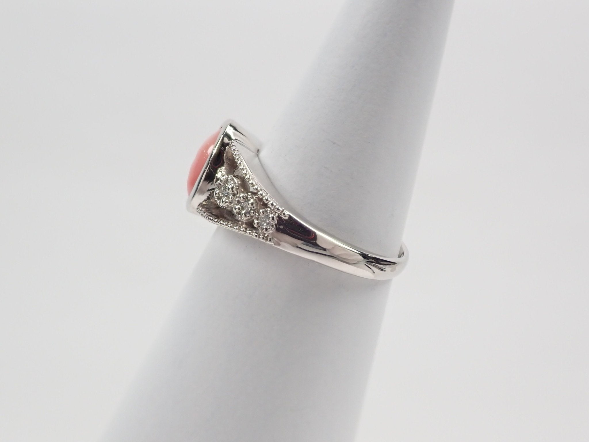 Pt950コンクパール1.464ct リング - KARATZ STORE|カラッツSTORE