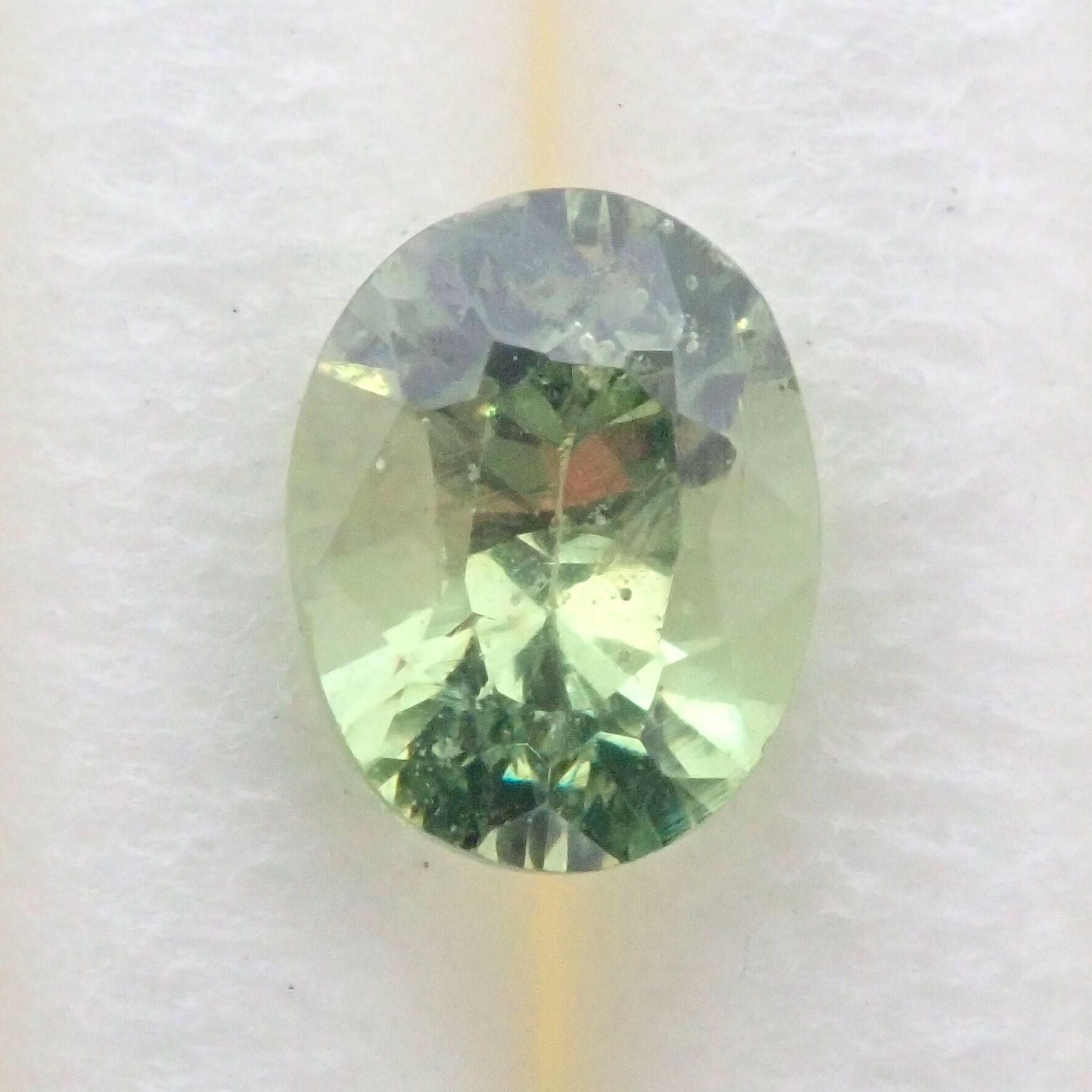 Demantoid garnet from Namibia 0.381ct loose