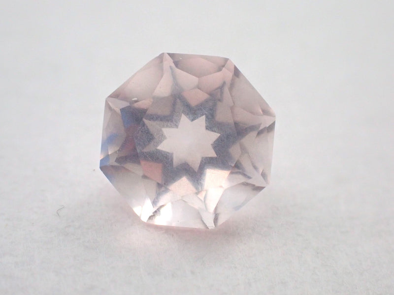Rose quartz 0.495ct loose (octagonal cut)