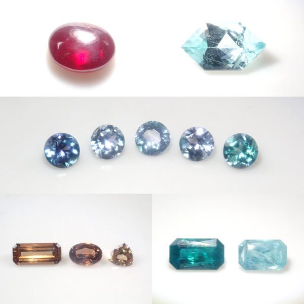 限定12石》レアストーンガチャ💎中国産シンシャ、モザンビーク産