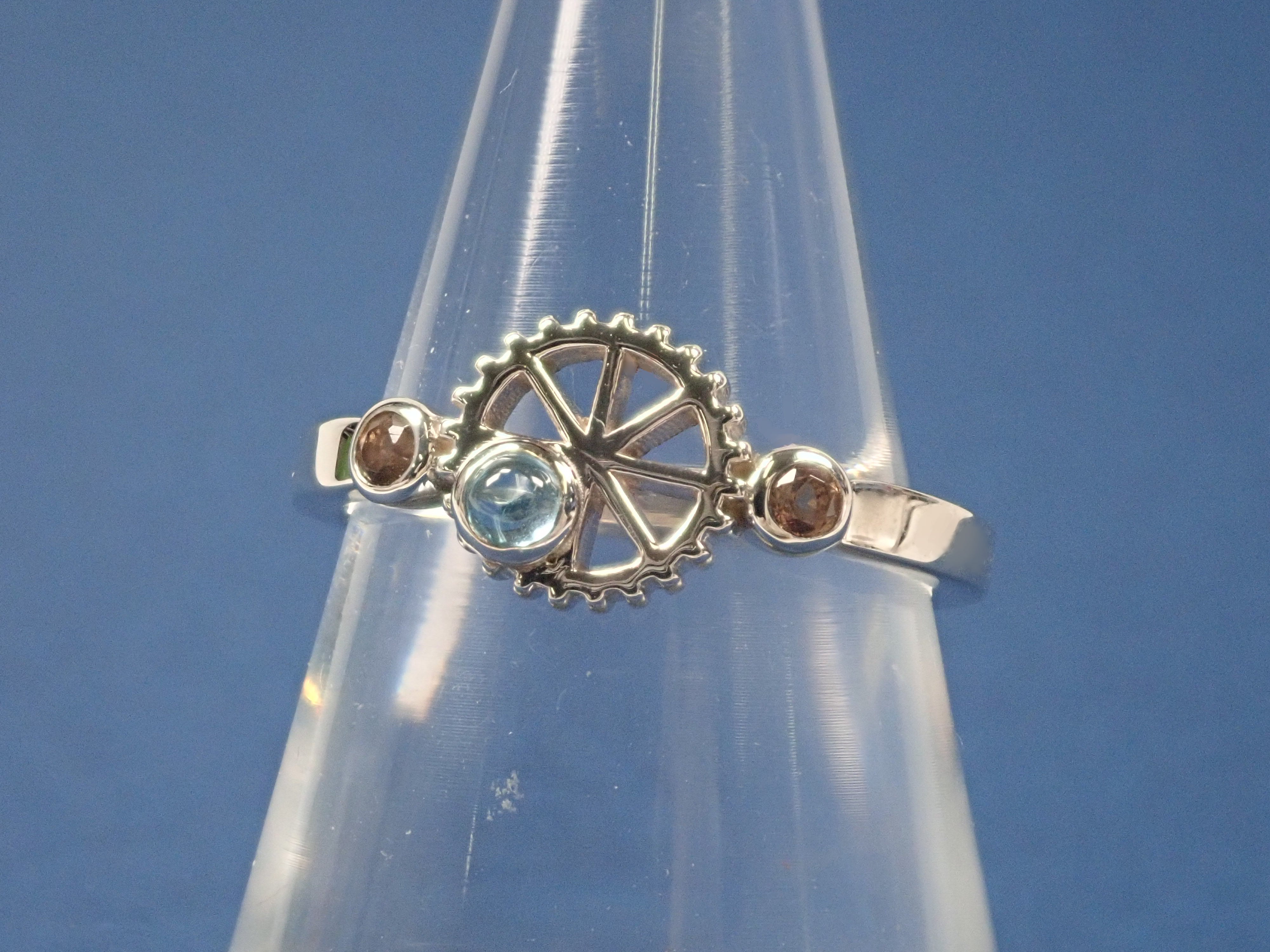 [Sales End on Monday, June 30th] "Bungo and Alchemist" x KARATZ Collaboration Jewelry Literary Ring [Akutagawa Ryunosuke Model]