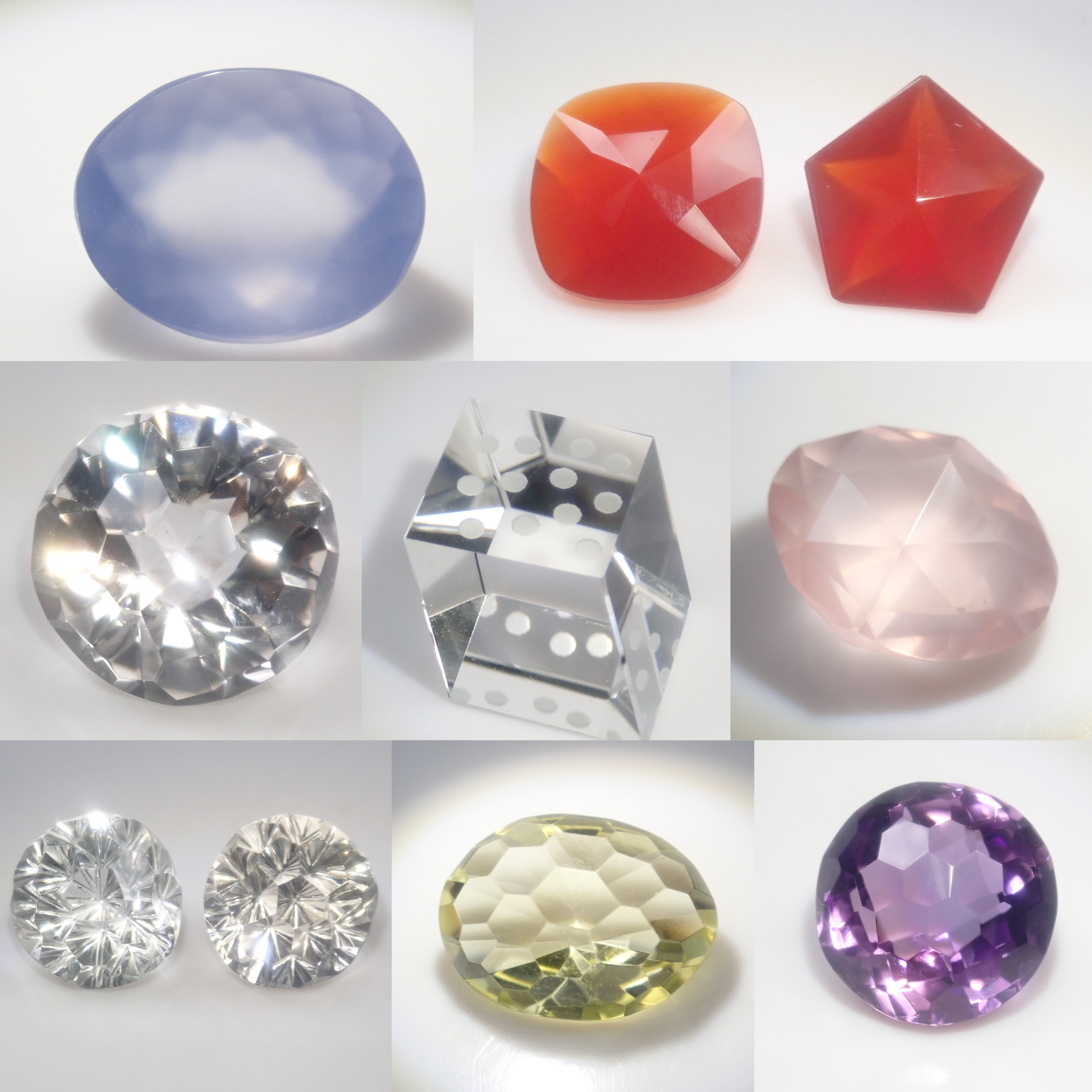 【12/21 22時販売】《限定10石》山本氏カットガチャ・カーネリアン、レモンクォーツ、ロッククリスタルなど《複数購入割引有》