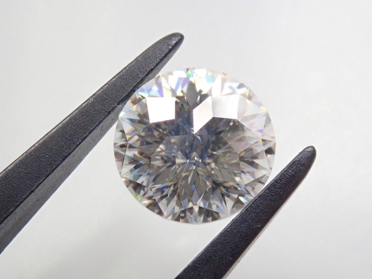 《Limited to 2 stones》Synthetic moissanite 1 stone loose (Empire cut, 8mm)《Multiple purchase discount available》