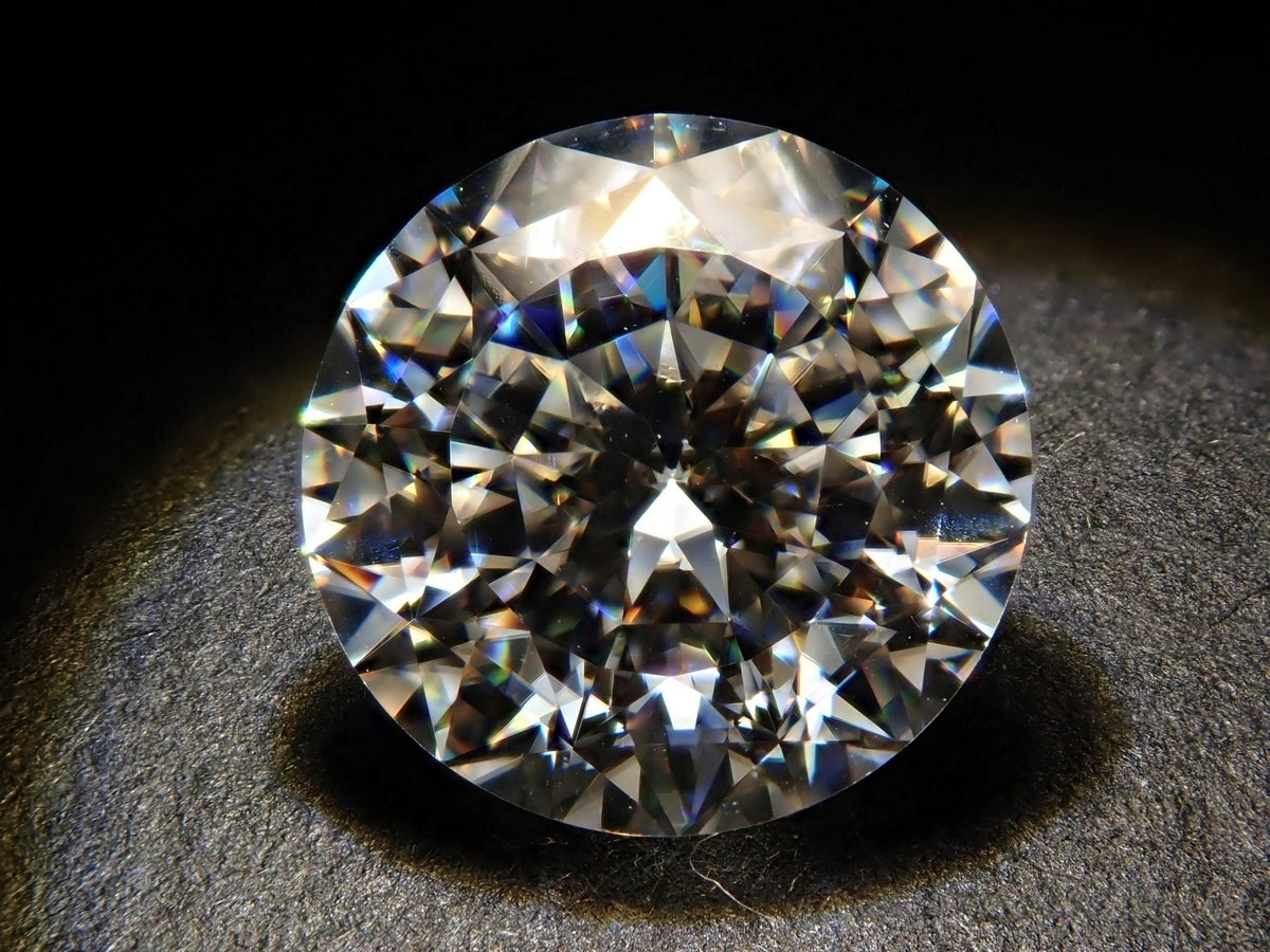 《Limited to 3 stones》Synthetic moissanite 1 stone loose (100 facet cut, 8mm)《Multiple purchase discount available》