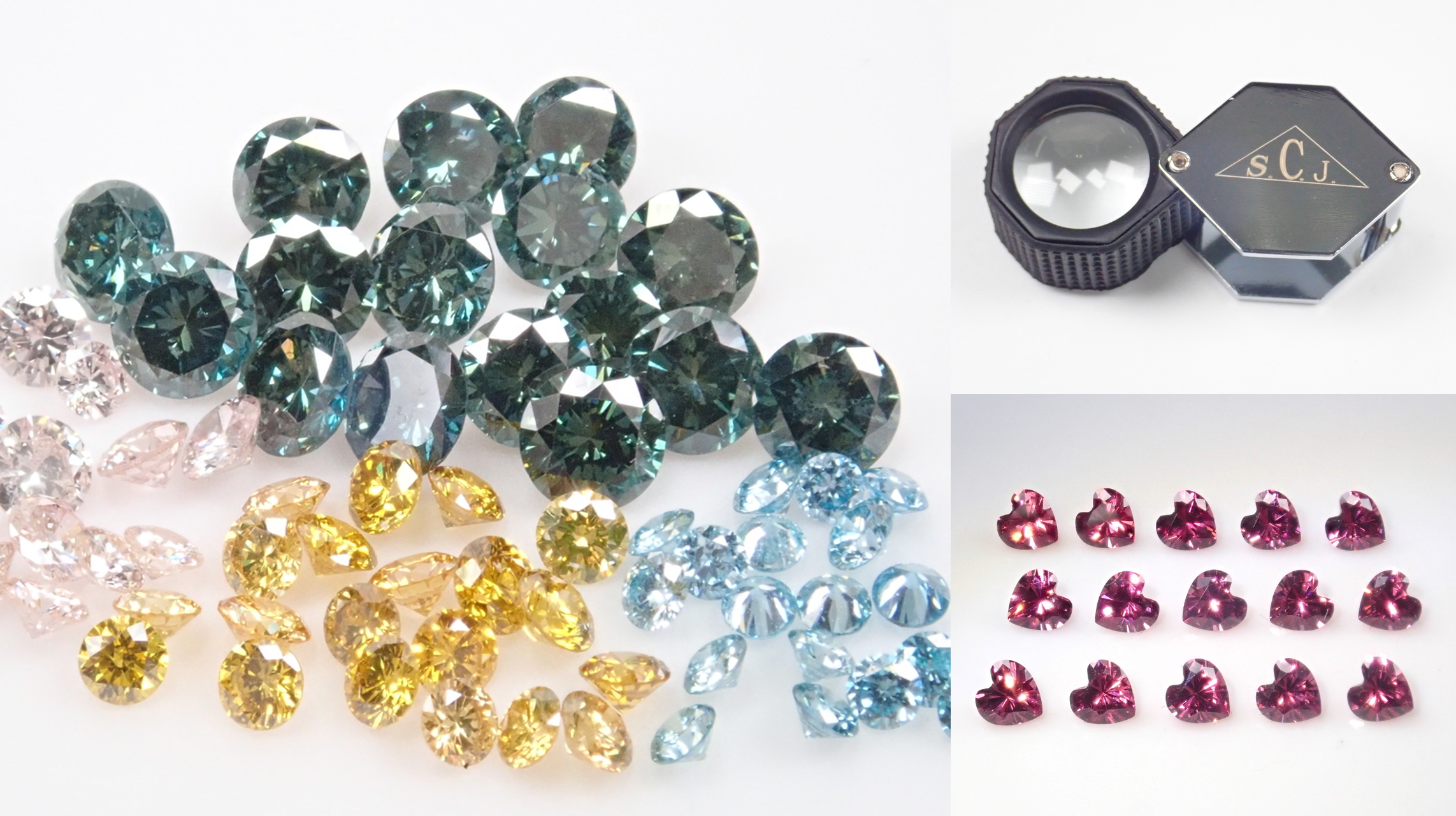 4大宝石ネックレスセット